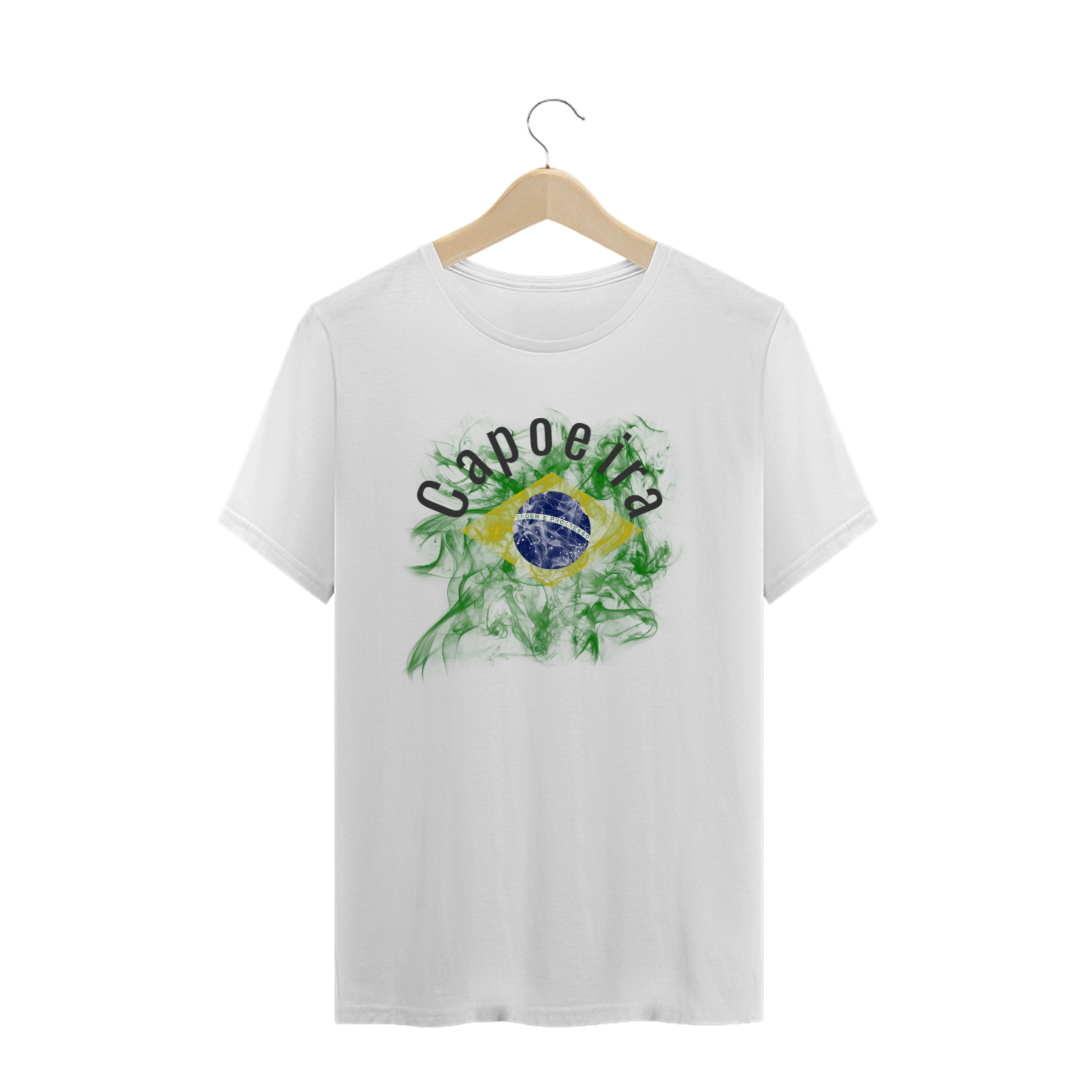Nome do produto  Camisa do CAPOEIRA branca.