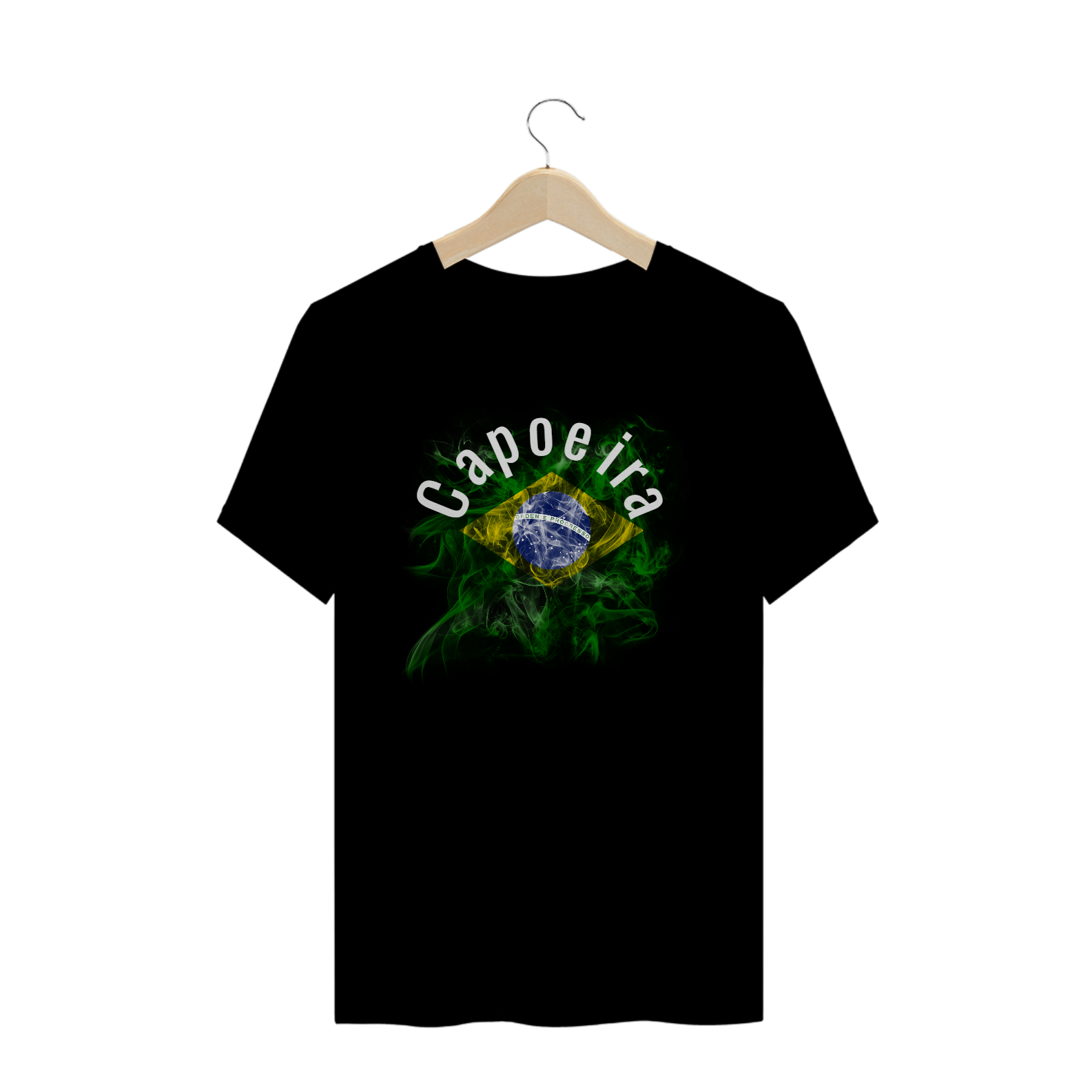 Nome do produto  Camisa do CAPOEIRA preta.