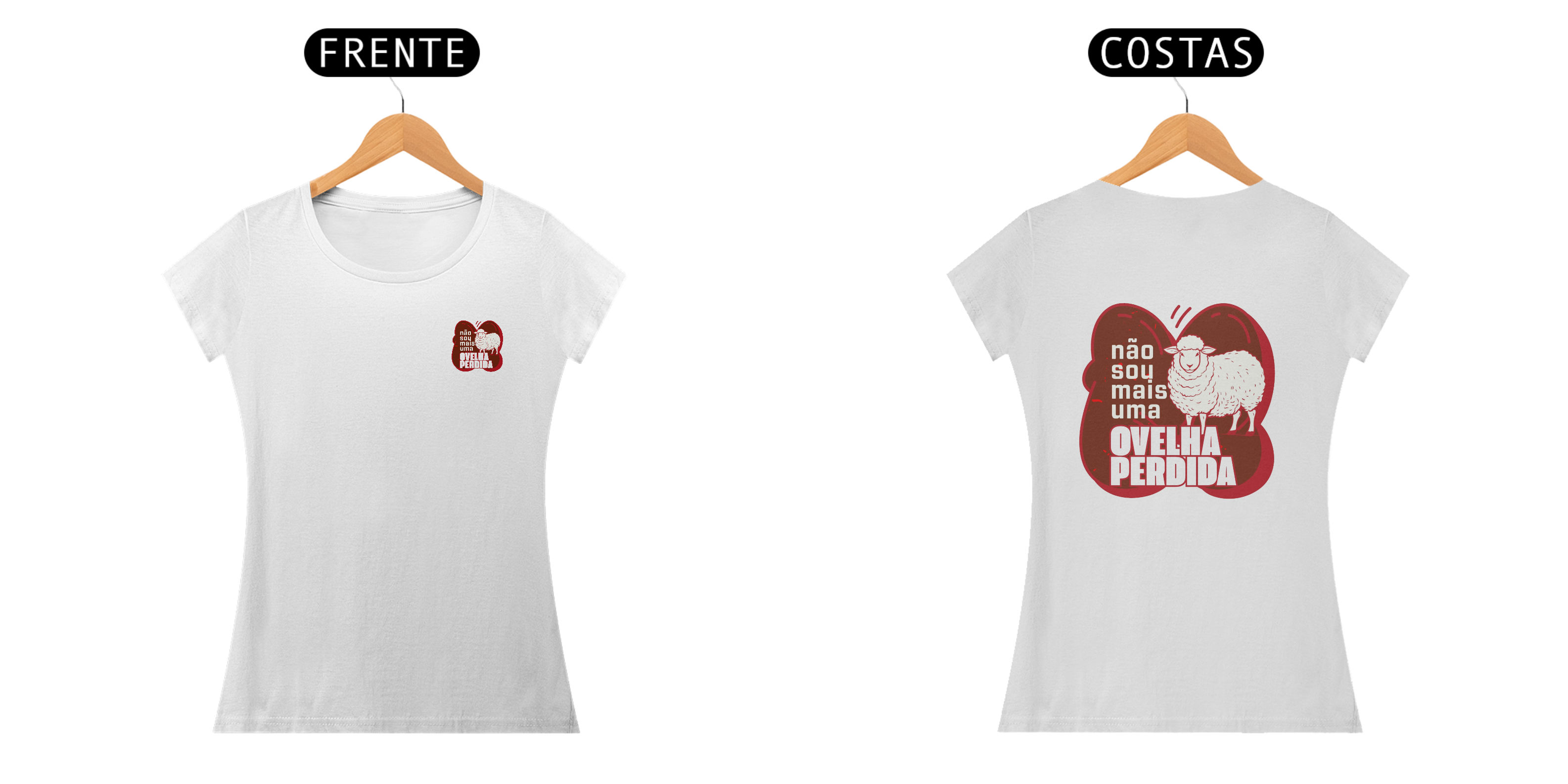 camisa cristã feminina