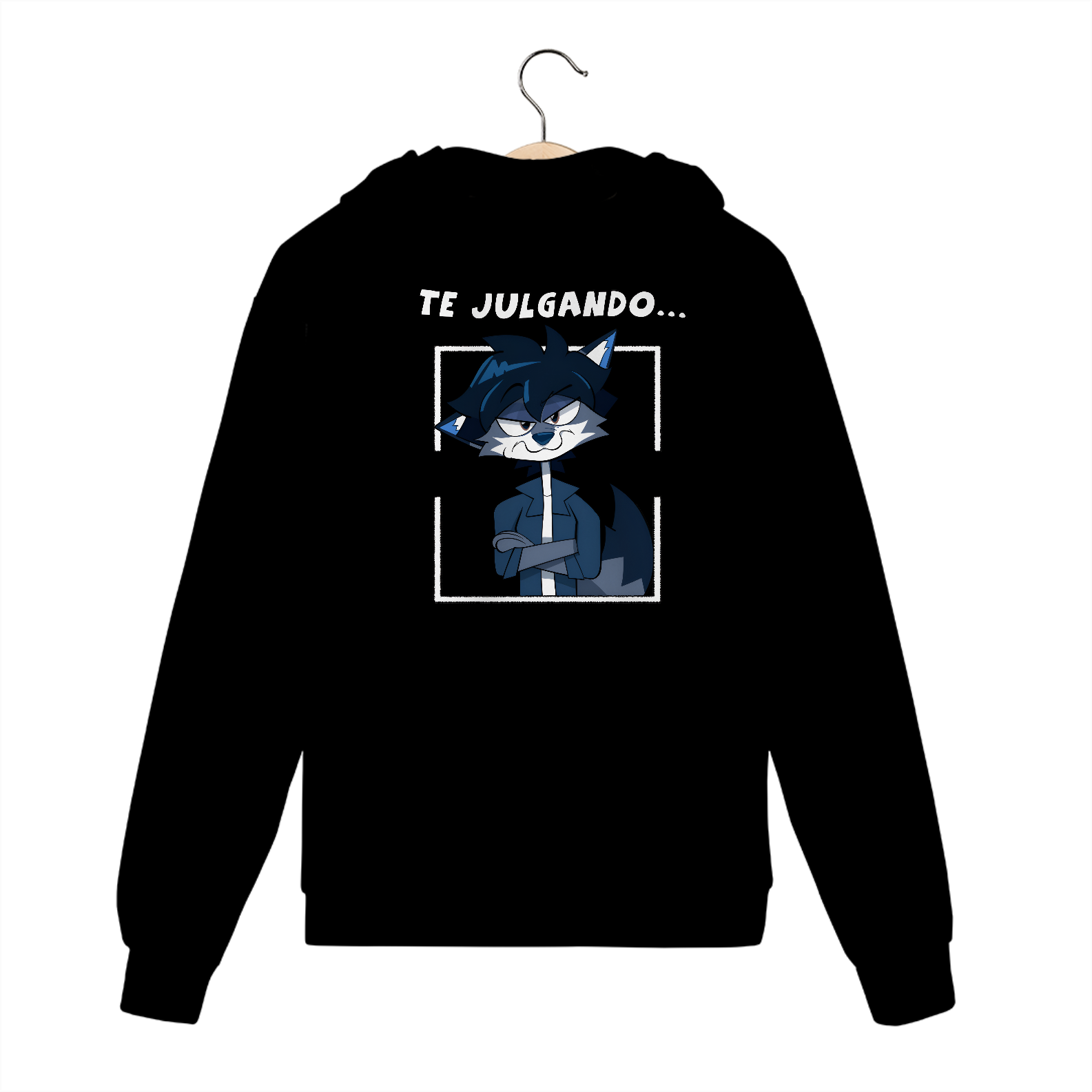 Te Julgando — Moletom Prime Com Zíper (Zip Hoodie)