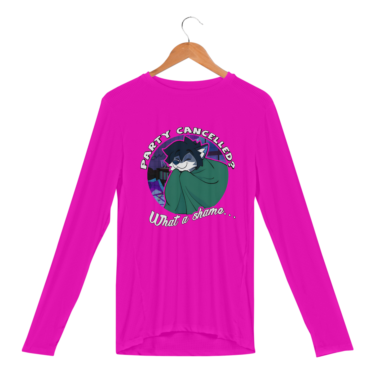 Party Cancelled - Camisa Manga Longa