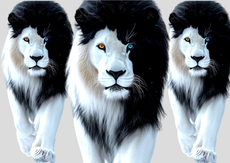 Quadro leão siberiano 