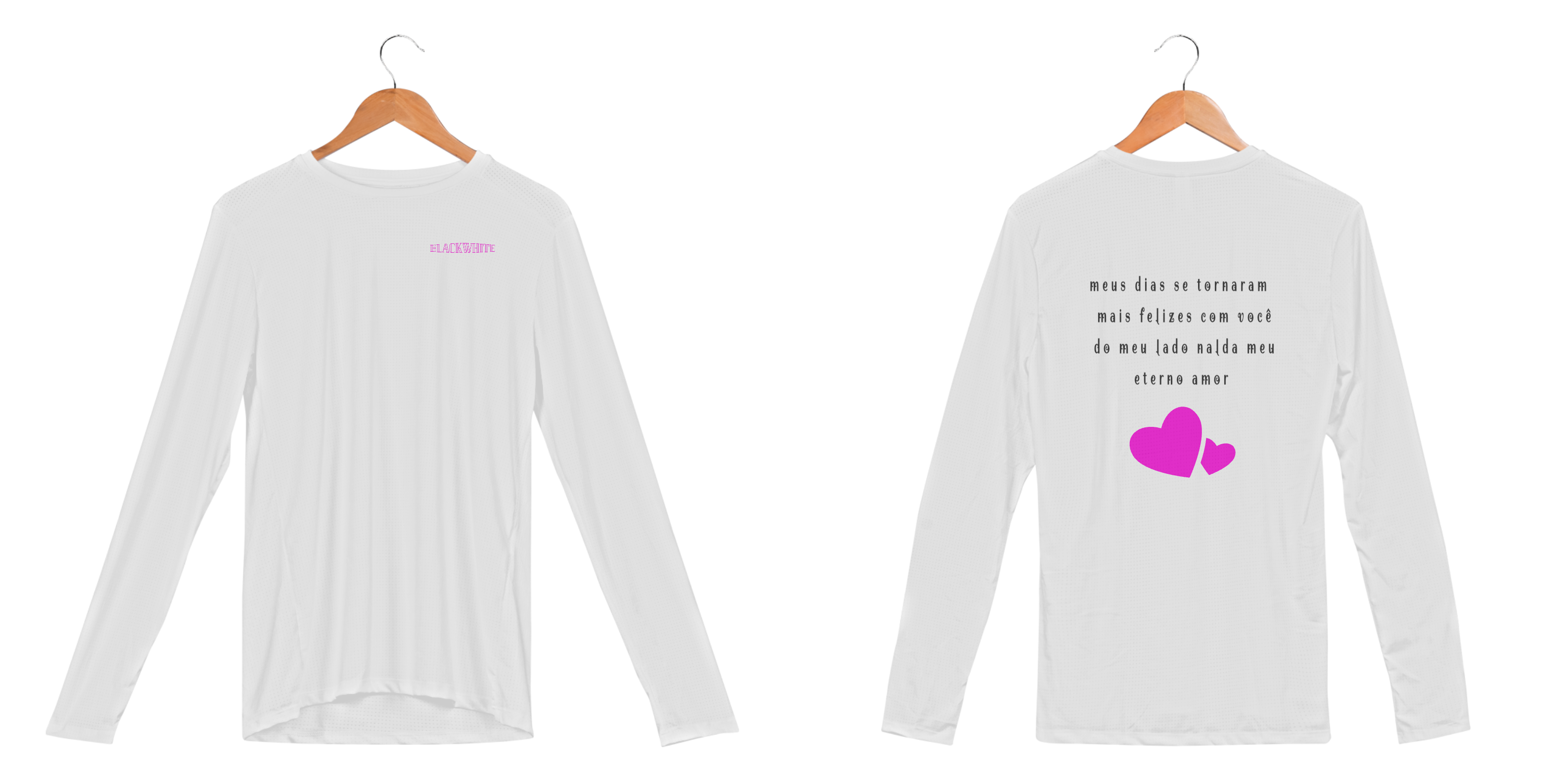 Camisa manga longa Sport DRY UV personalizada 