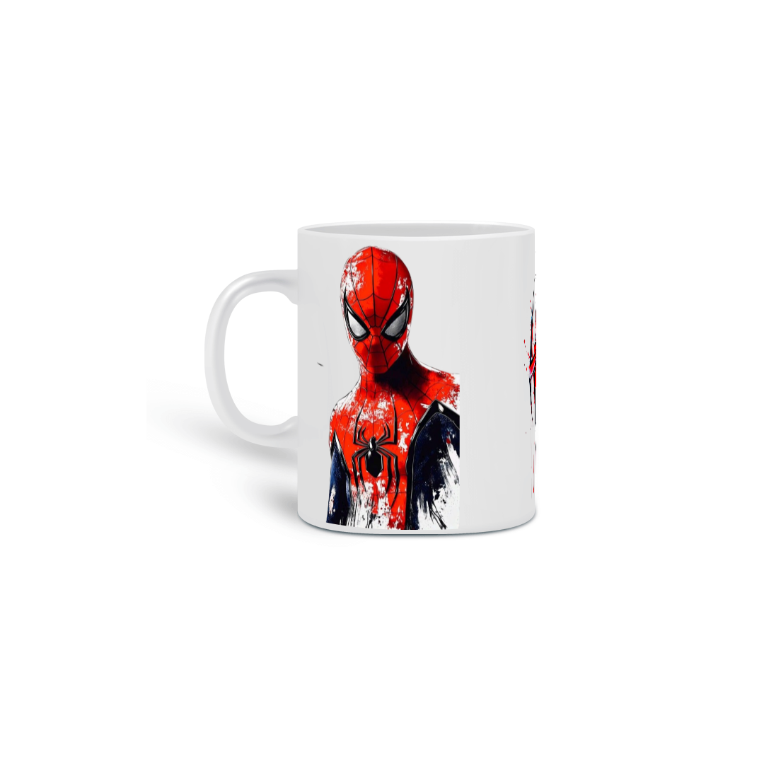 Caneca personalizada estilo homem aranha 