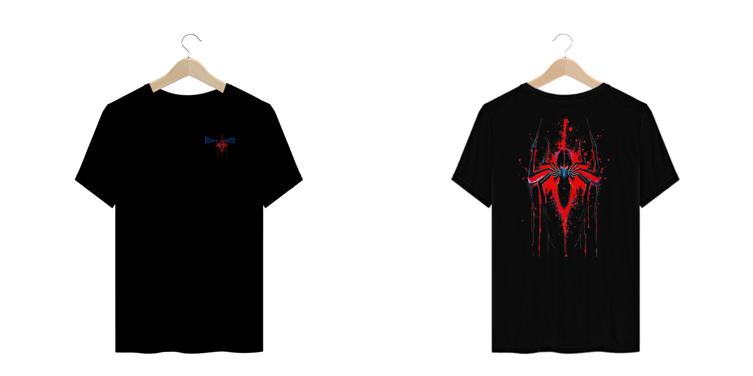 Camiseta estilo teia da aranha 