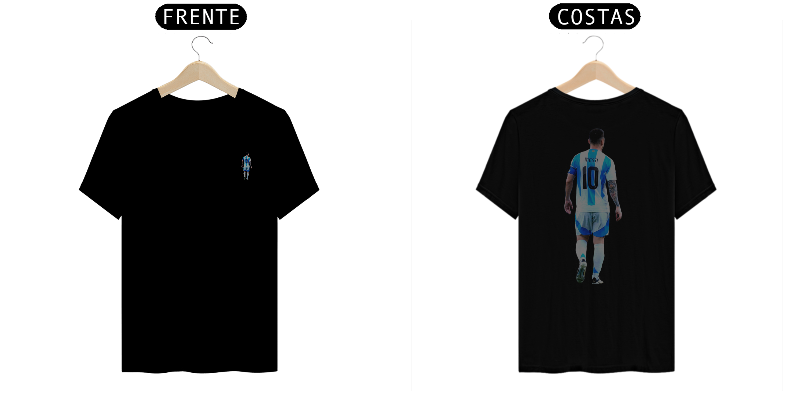 Camiseta T-shirt Prime personalizada estilo Messi 10