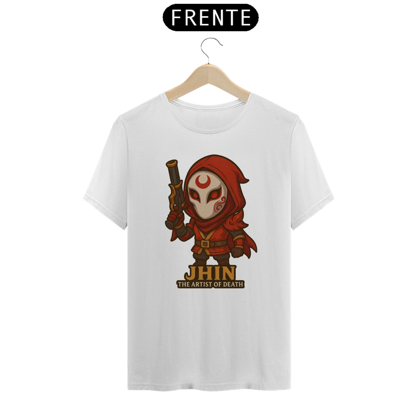 Jhin (chibi) Lua Sangrenta - League of Legends