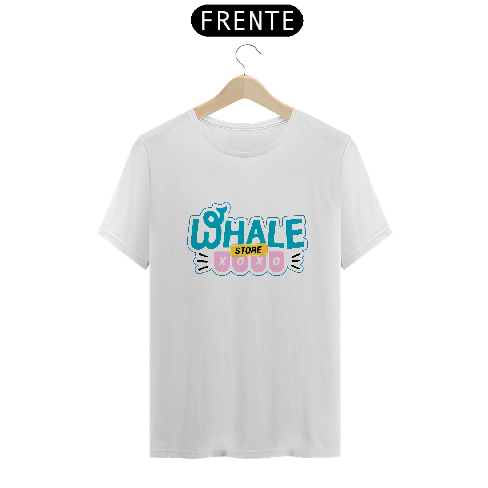 Camiseta Whale Store XOXO | GL Tailandês 