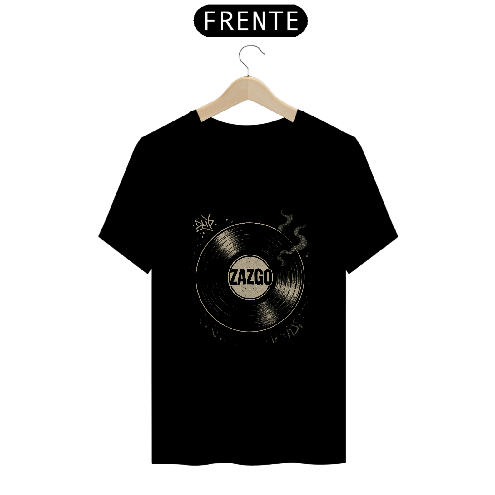 Camiseta ZAZGO Vinyl Gold