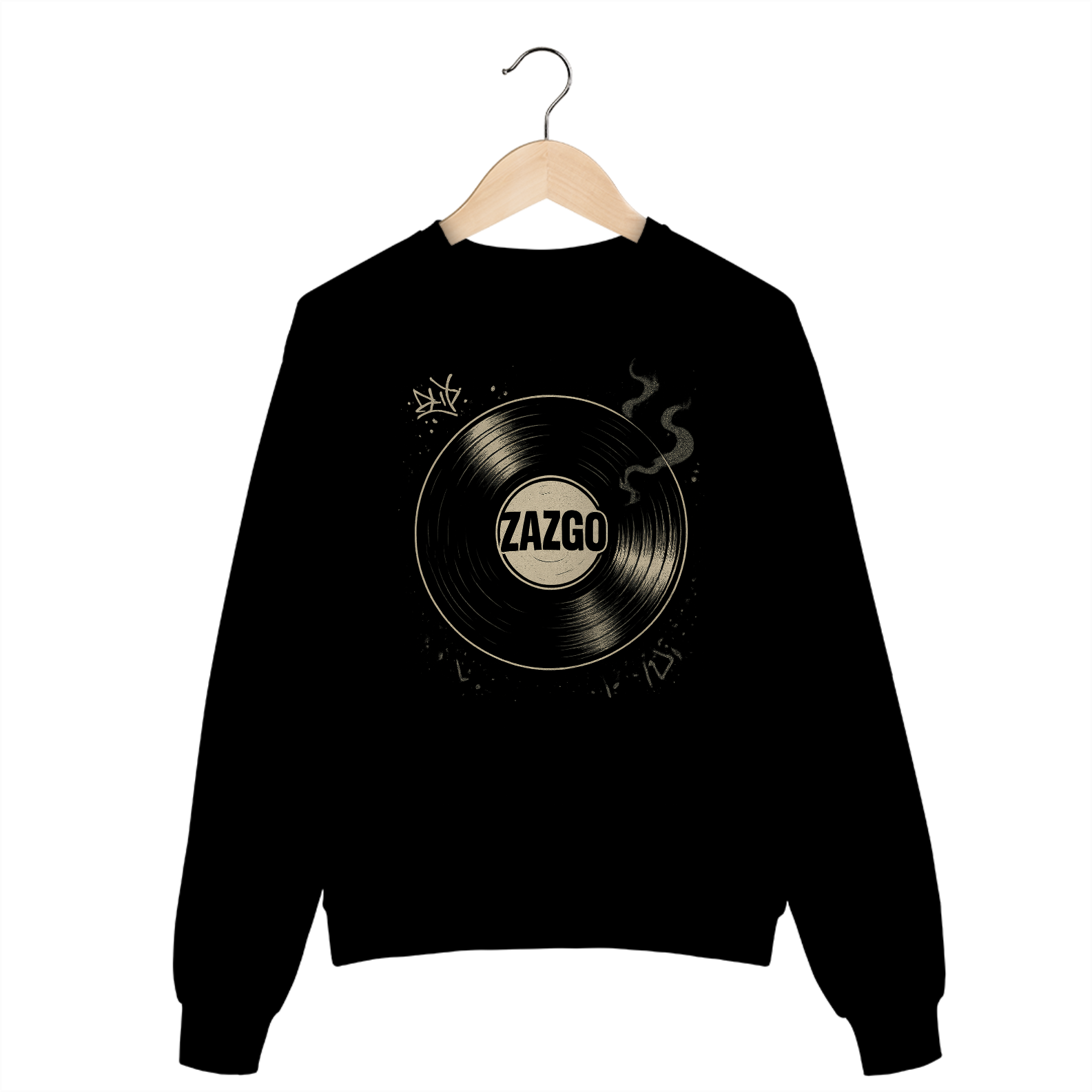 Moletom Camiseta ZAZGO Vinyl Gold