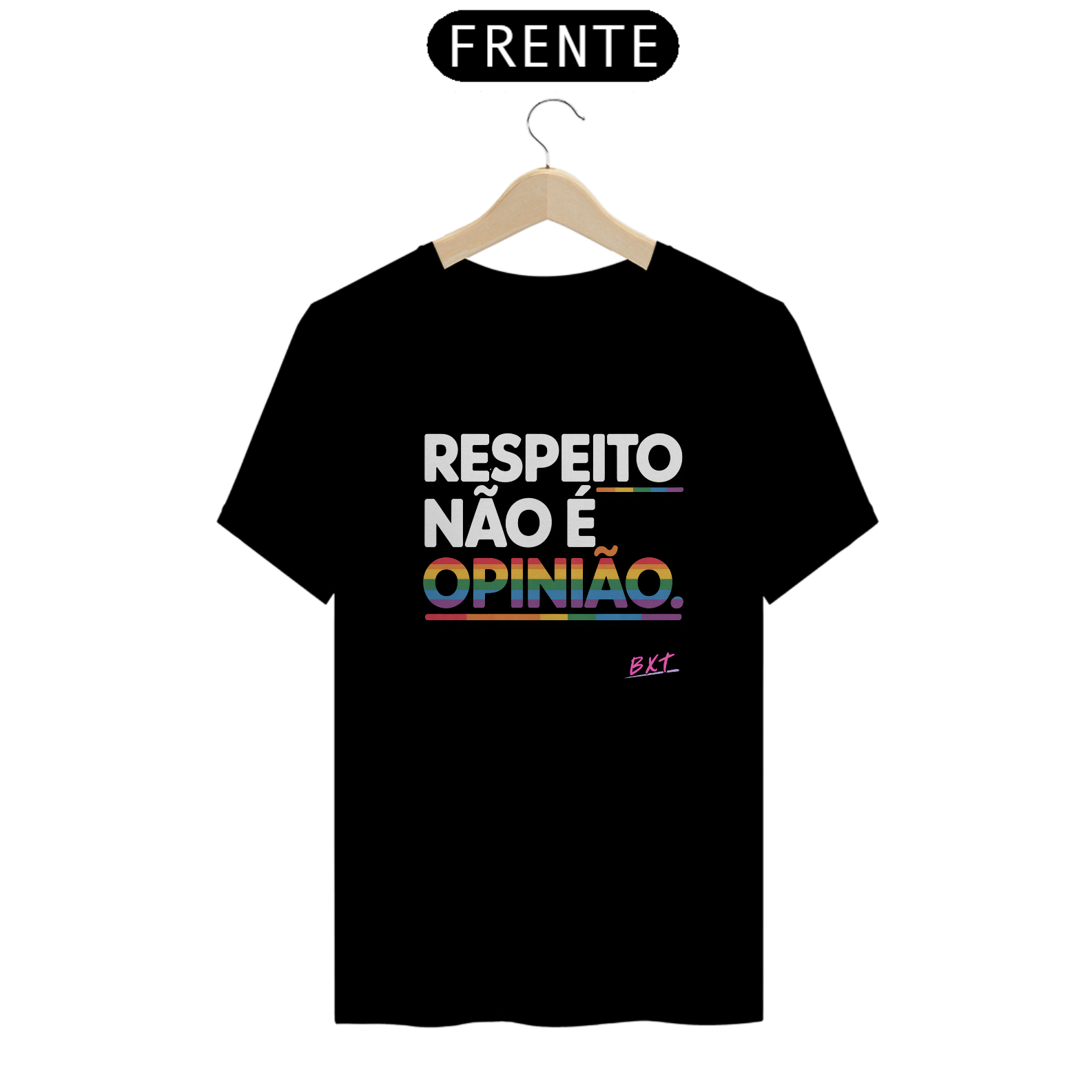 Respeito não é opinião