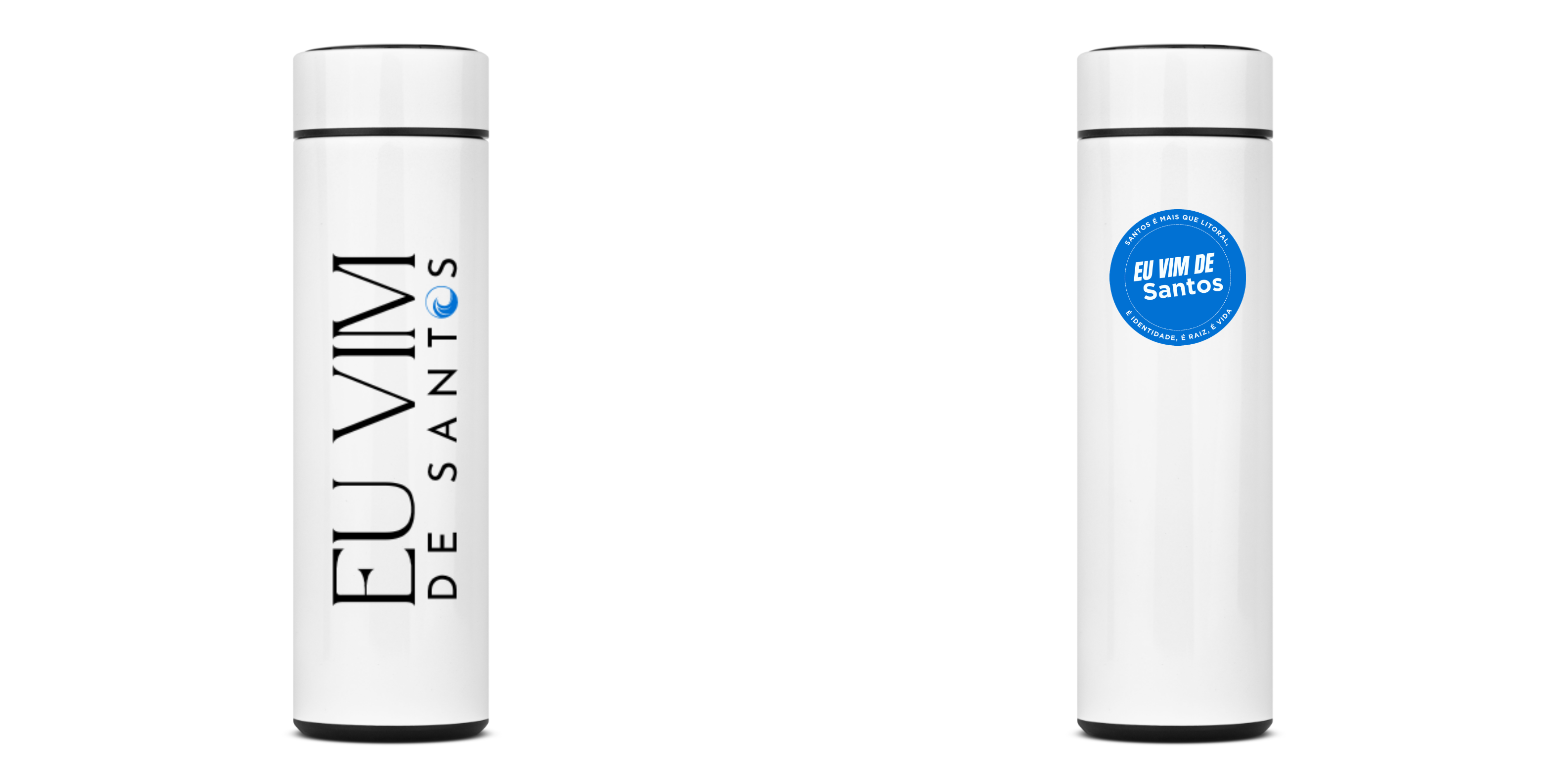 Garrafa Eu vim de Santos onda