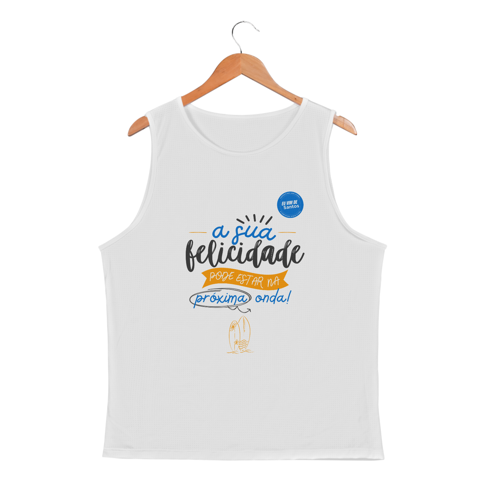 Regata Masculina Sport Dry - A sua felicidade pode estar na próxima onda