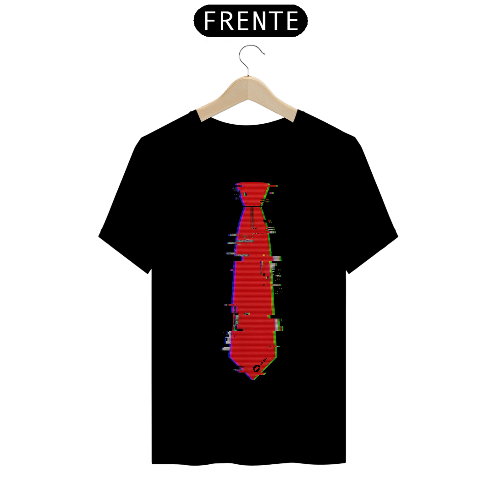 Nome do produto: Camiseta SHIFT - Gravata Glitch