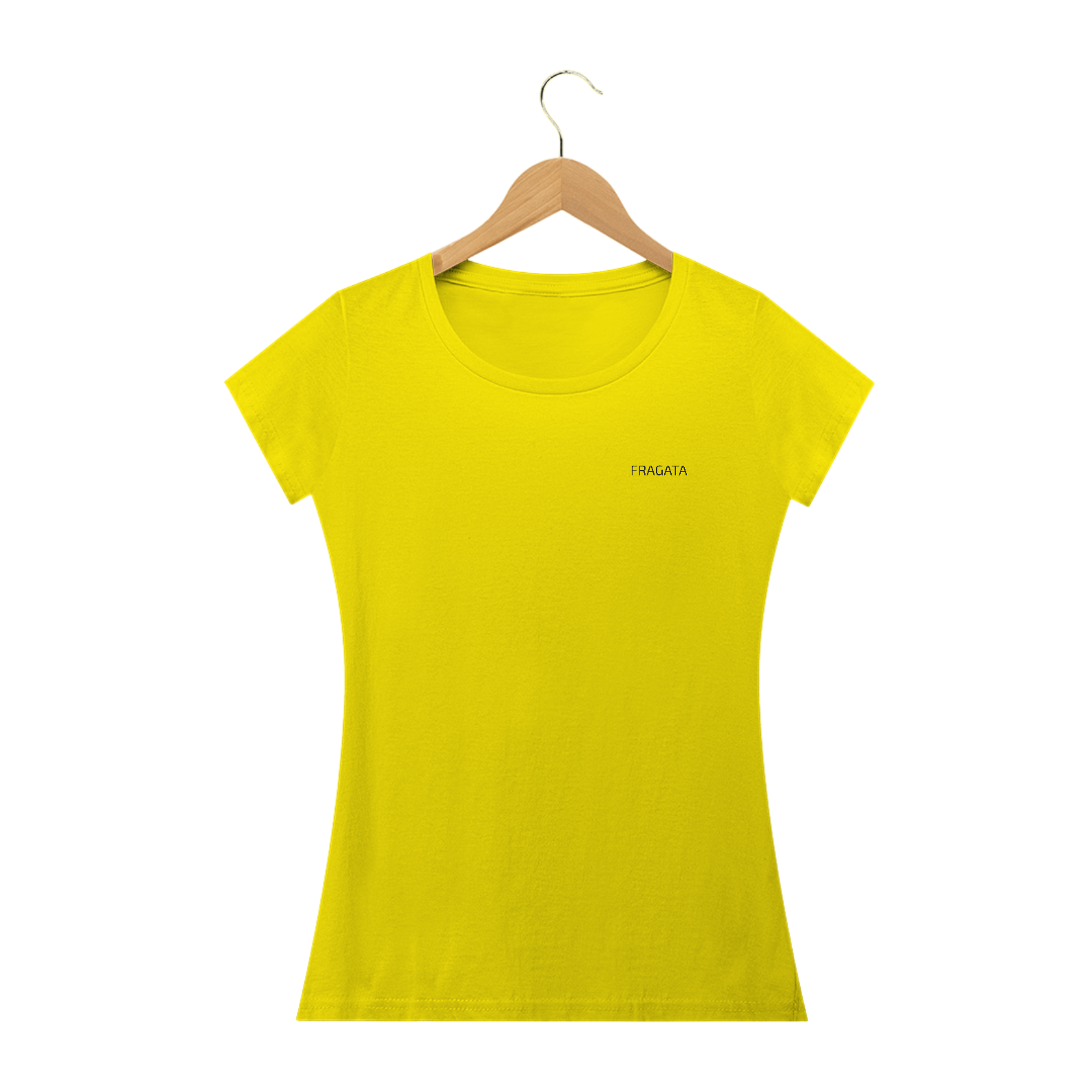 Nome do produto  Camiseta FEMININA FRAGATA NAME - Amarela