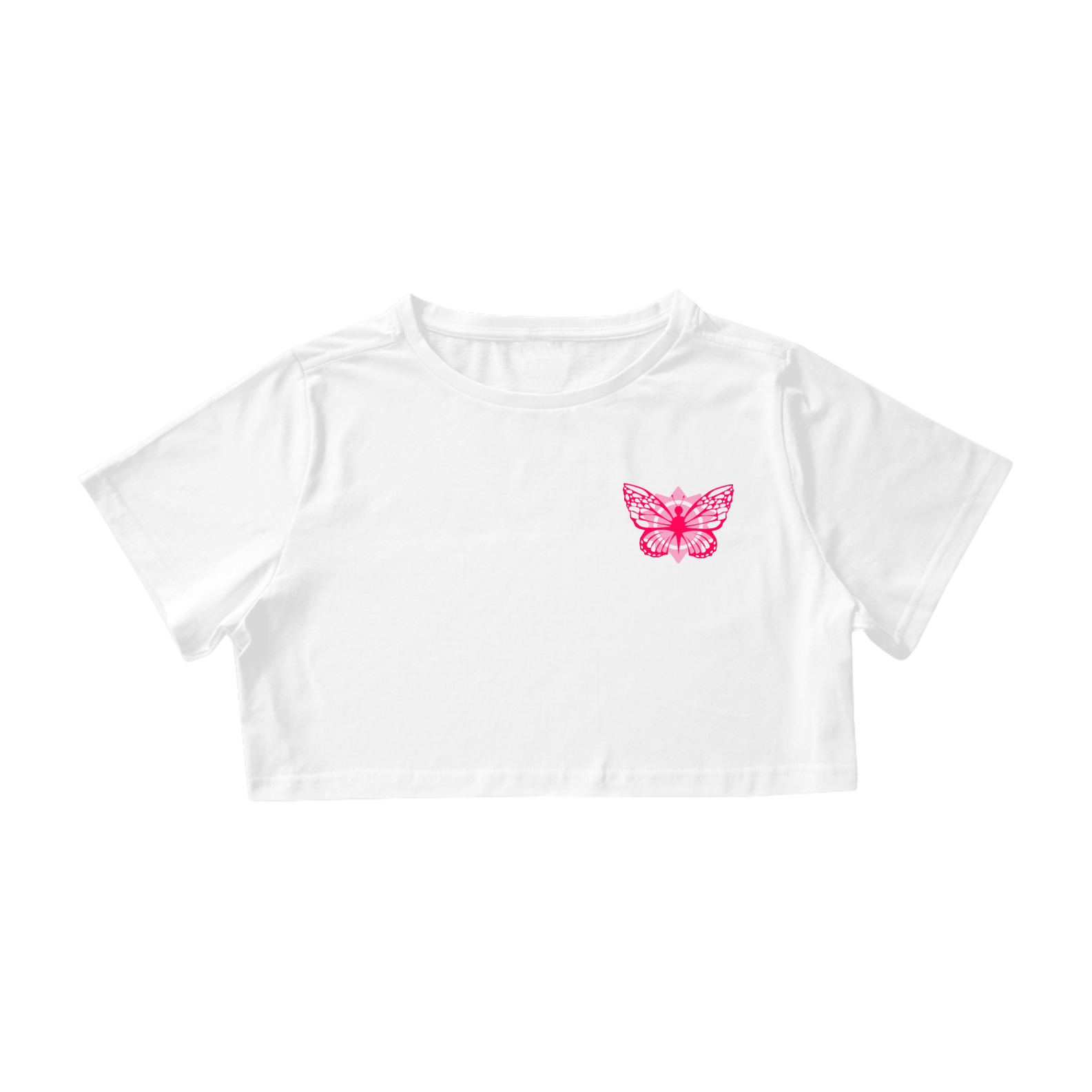 Cropped BUTTERFLY - BRANCA