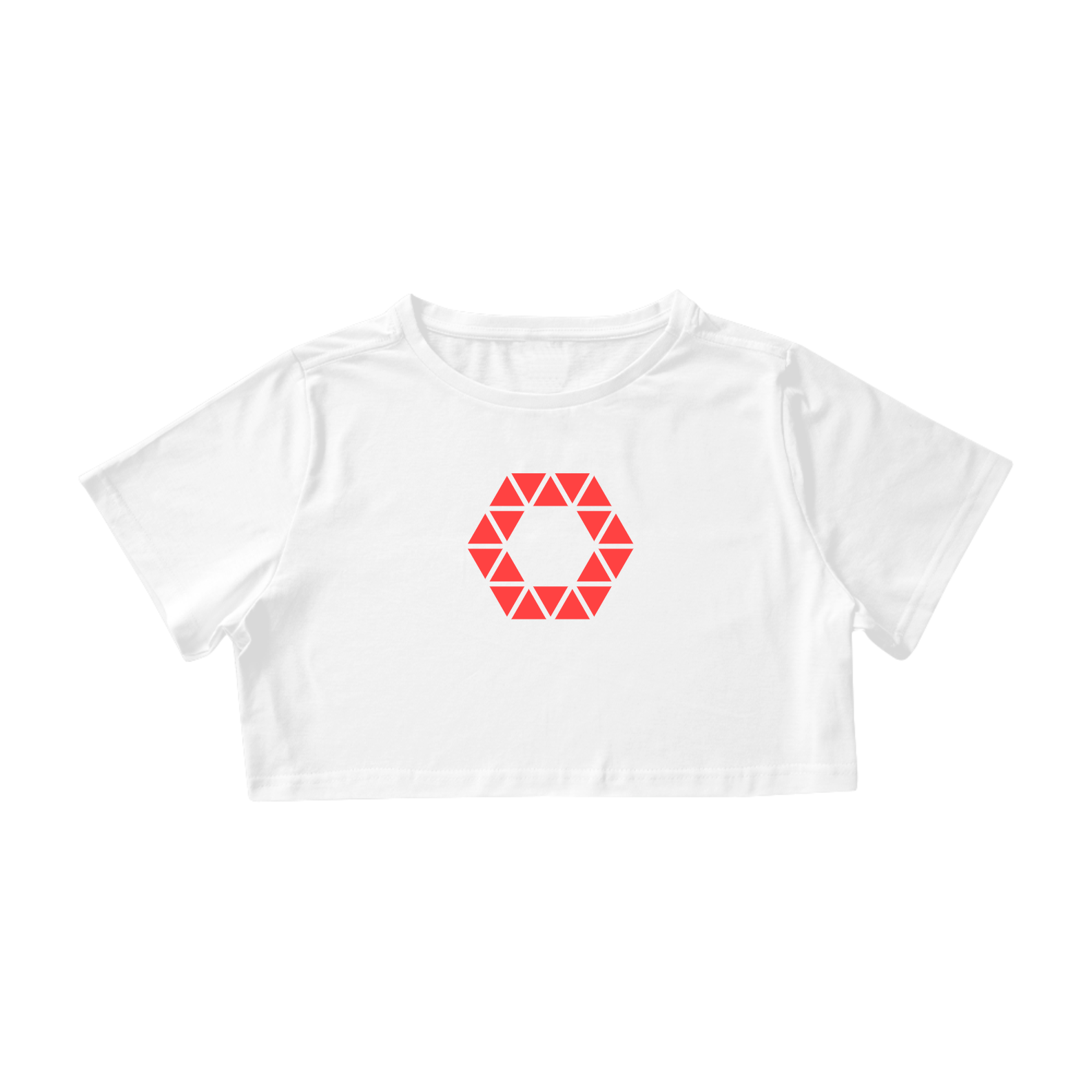 Nome do produto  Cropped GEOMETRIC - Preto