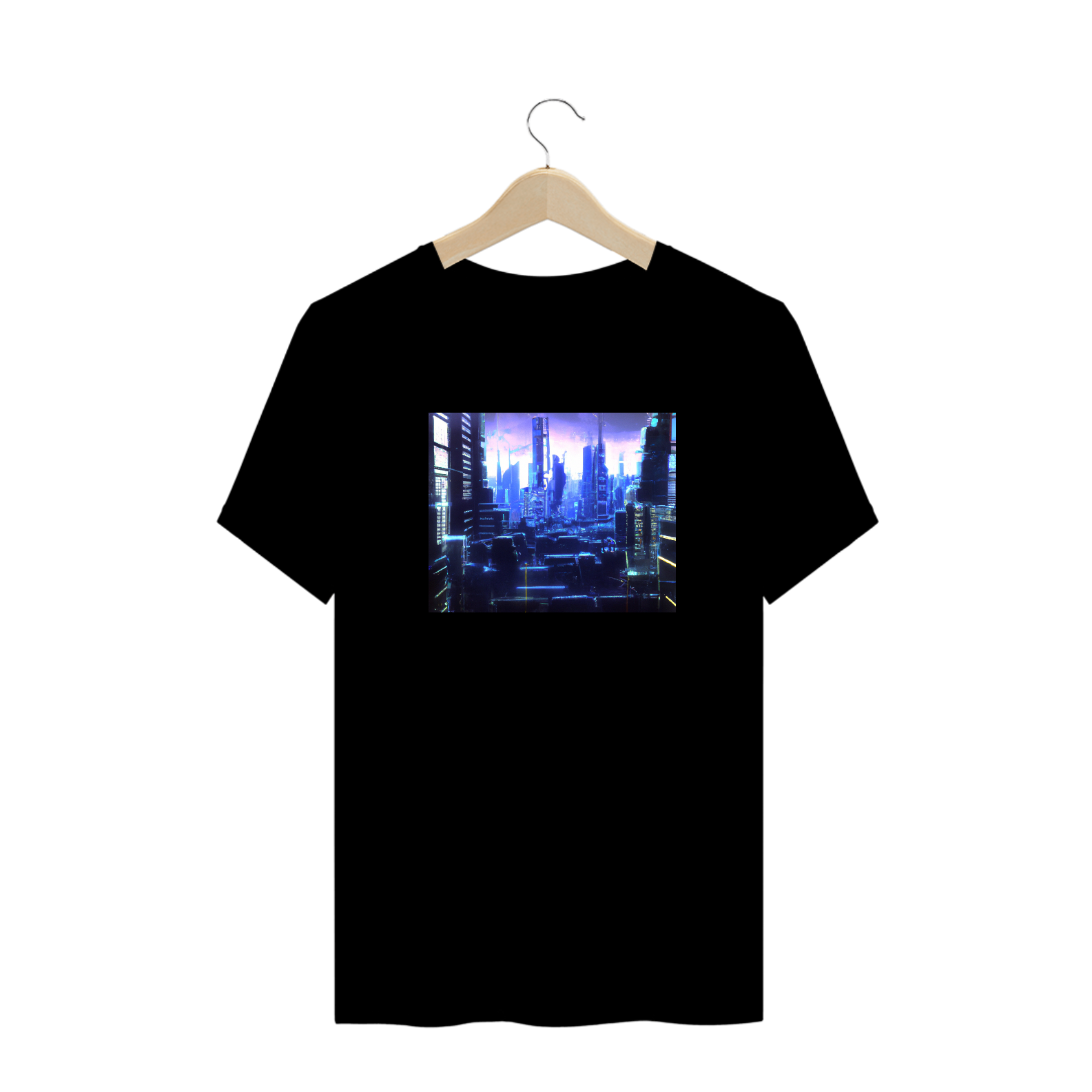 Nome do produto  Camiseta FRAGATA CYBERPUNK 004 - Preta