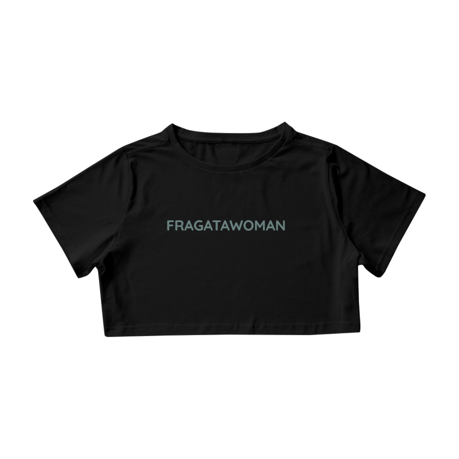 Nome do produto  Cropped FRAGATA WOMAN - Preto