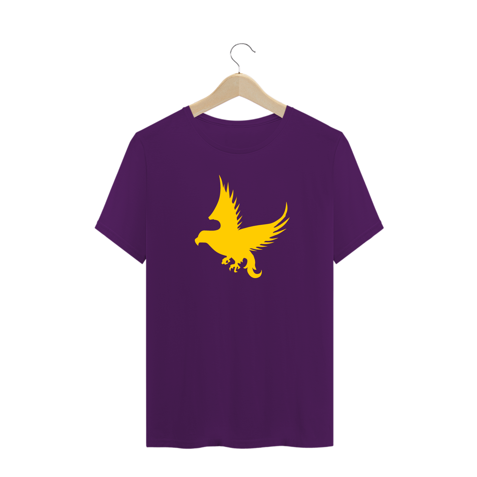 Nome do produto  Camiseta ÁGUIA - Roxo