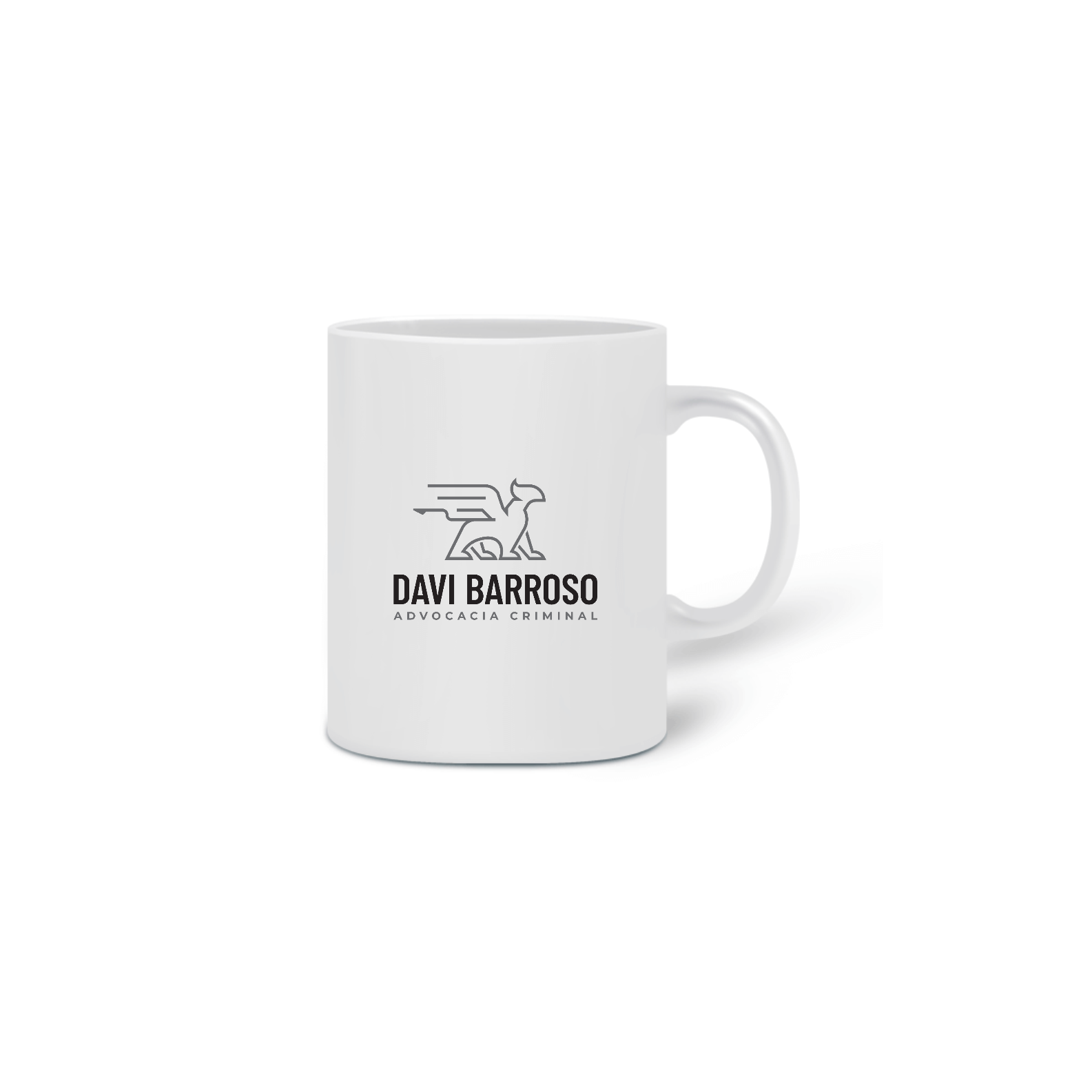Nome do produto  CANECA DAVI BARROSO LOGO VERTICAL
