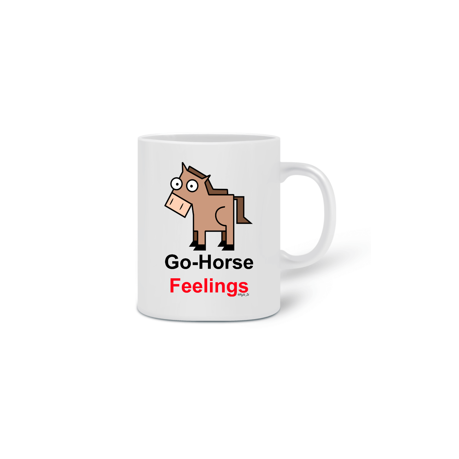 Nome do produto  Caneca - Go-horse feelings