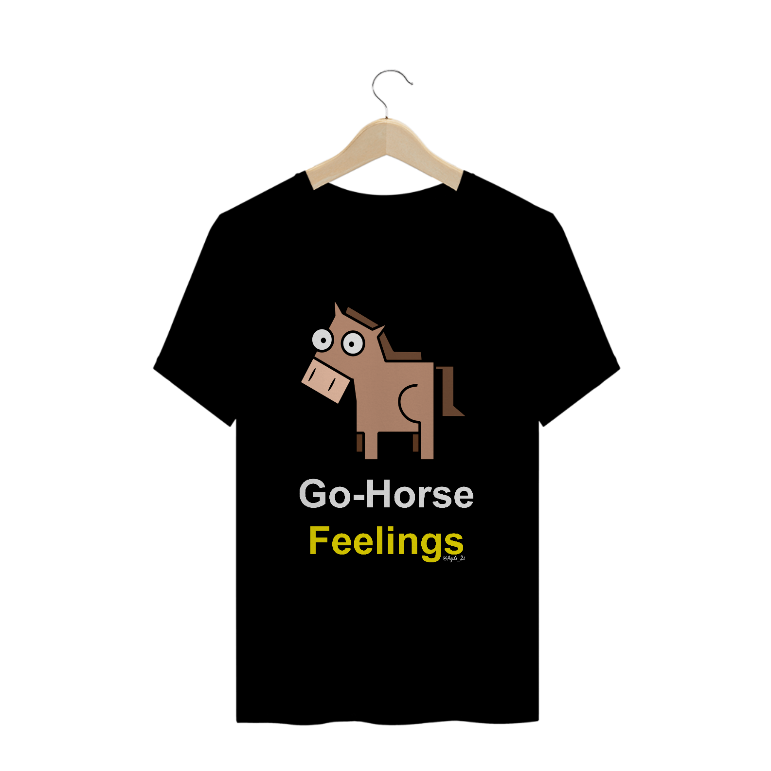 Nome do produto  Camiseta Prime Preta - Go-horse feelings