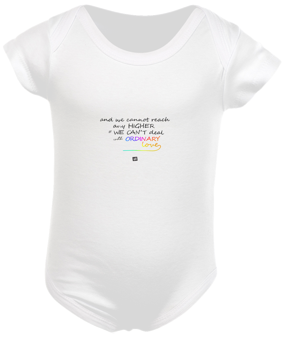 Nome do produto  Body Infantil U2 - Ordinary Love