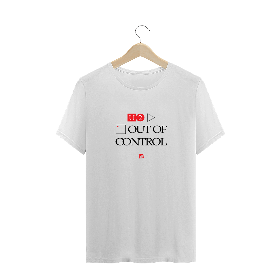 Nome do produto  Camiseta U2 - Out Of Control
