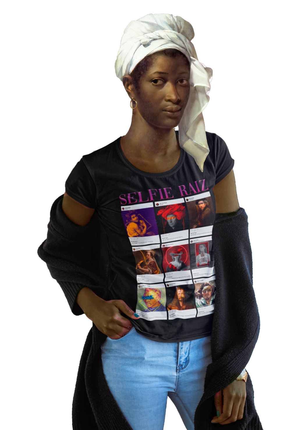 SELFIE RAIZ NA HISTÓRIA DA ARTE