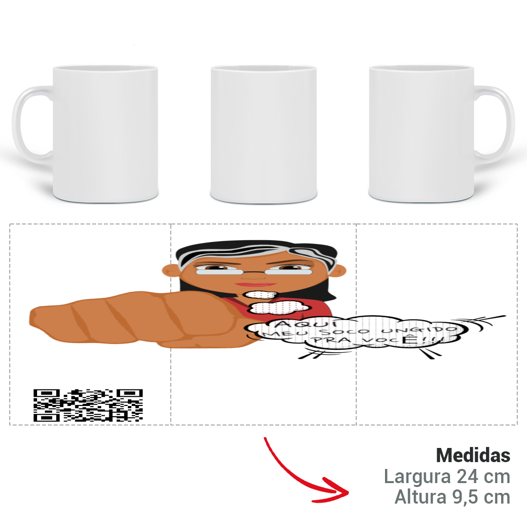 Nome do produto  Caneca - Soco ungido