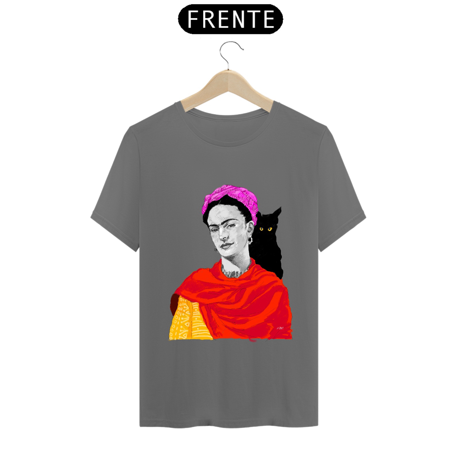 Frida e o gato estonada masculina