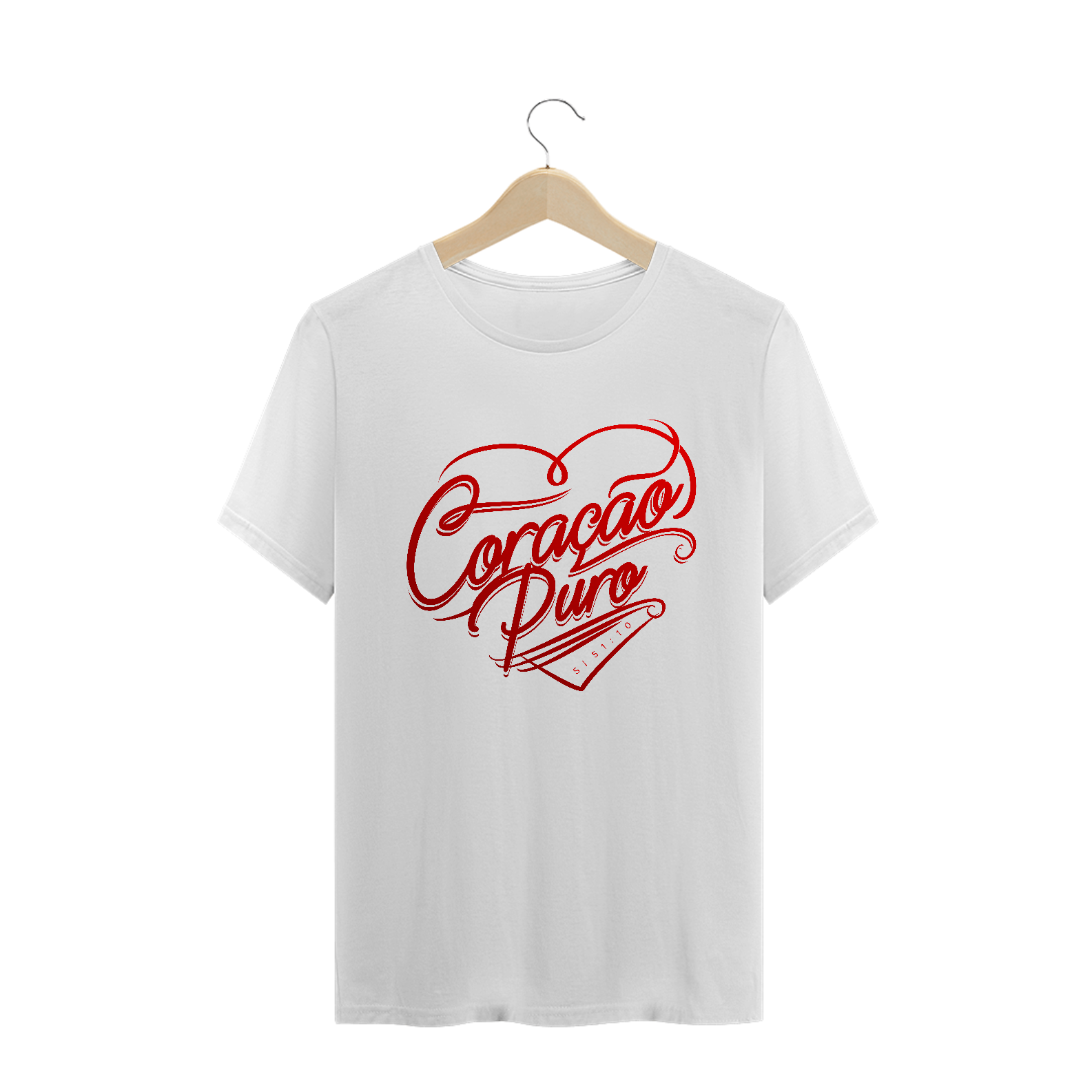 CAMISETA CORAÇÃO PURO