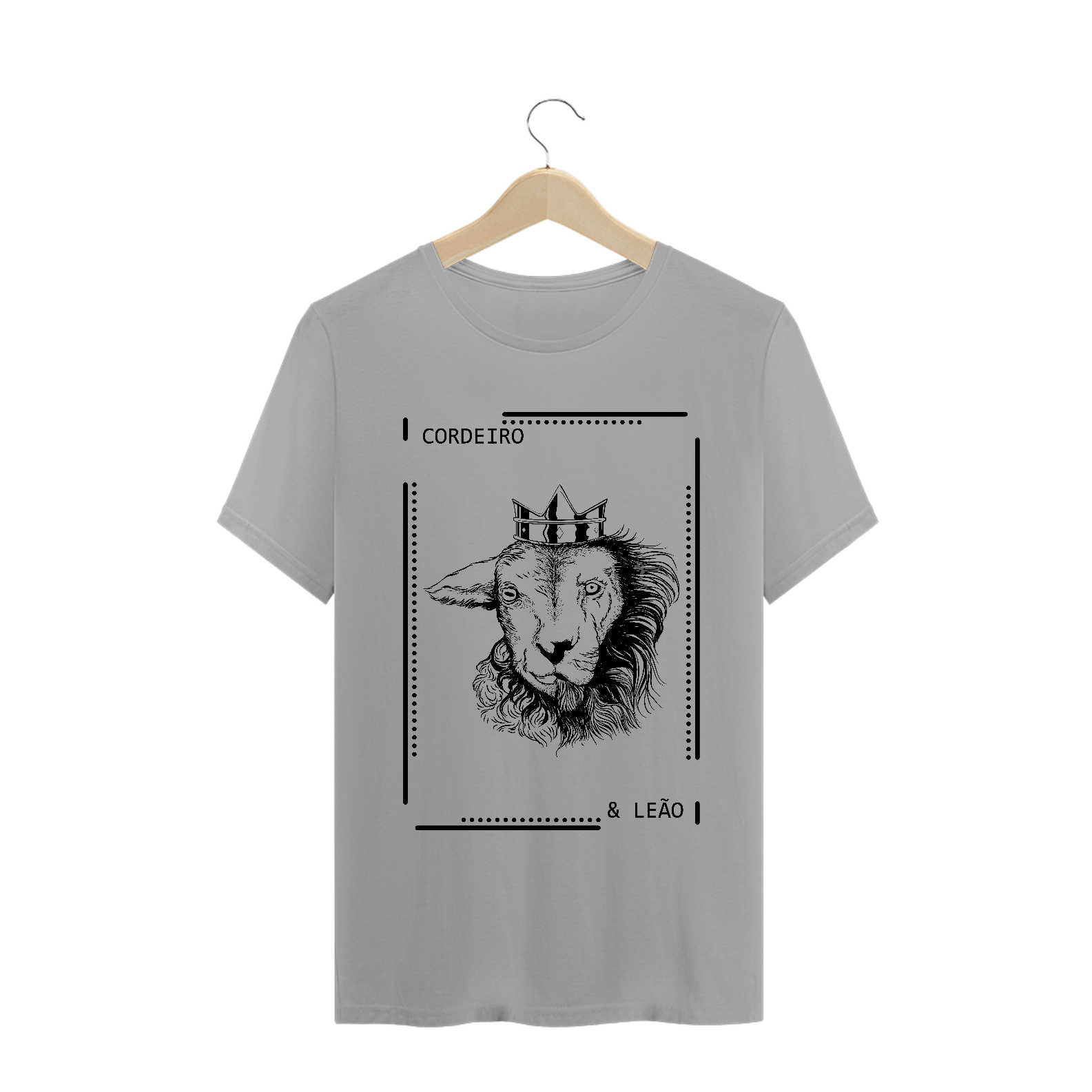CAMISETA O CORDEIRO E LEÃO