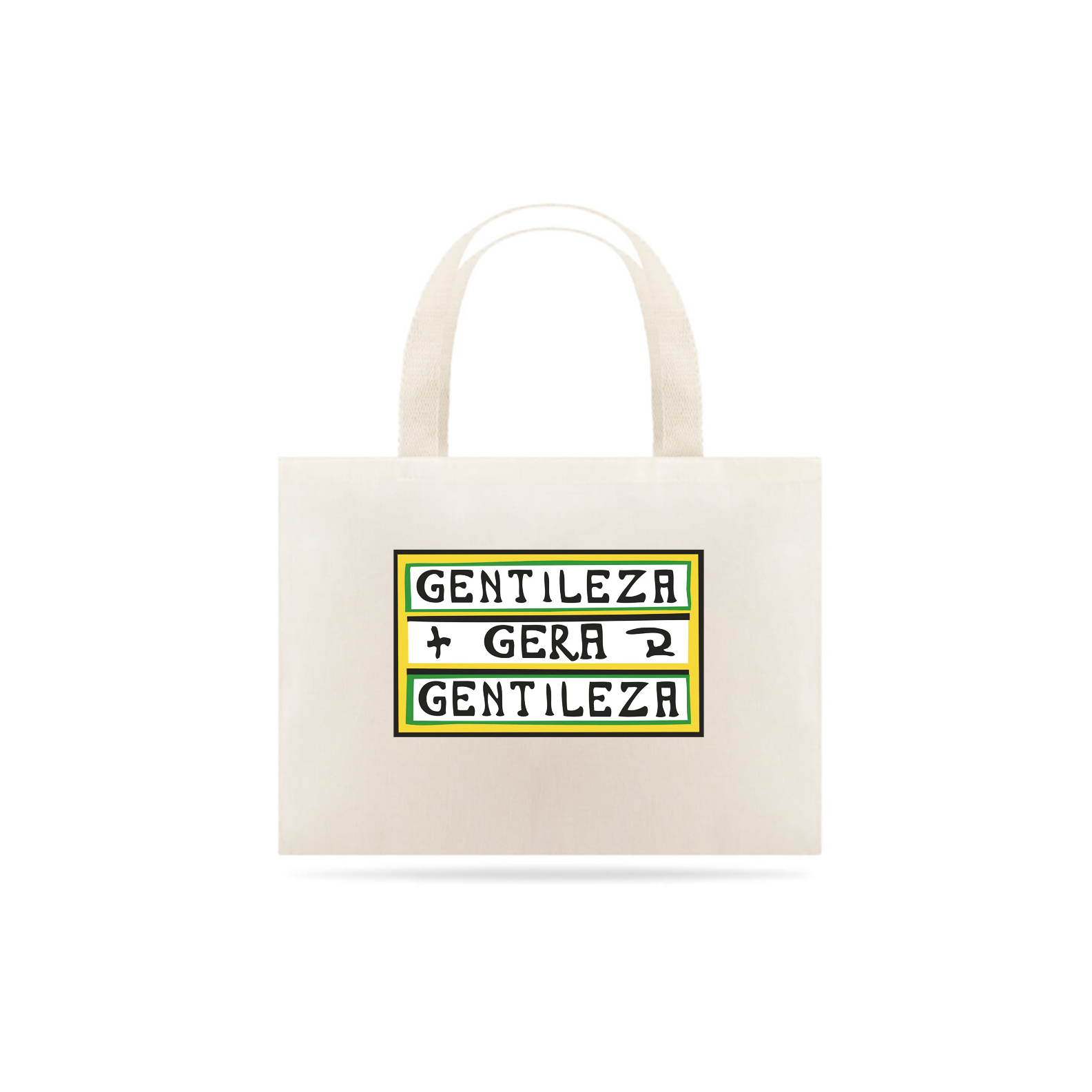 Nome do produto  Ecobag Gentileza gera gentileza