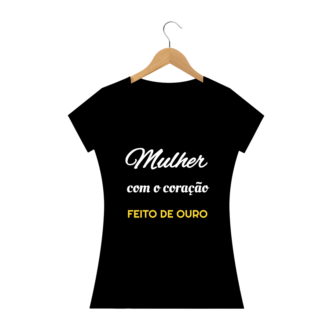 Nome do produto  Mulher coração de ouro
