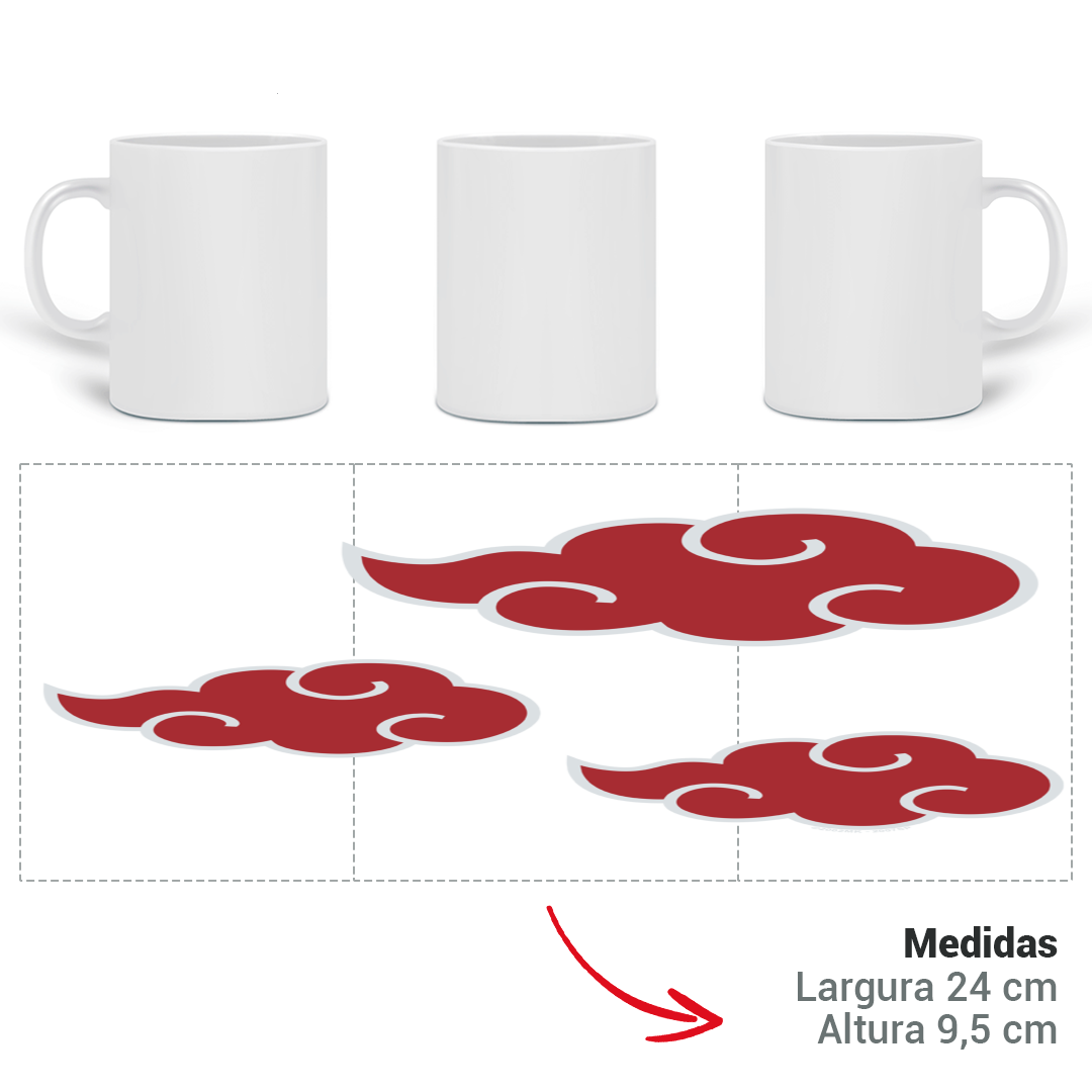 Nome do produto  Caneca Akatsuki