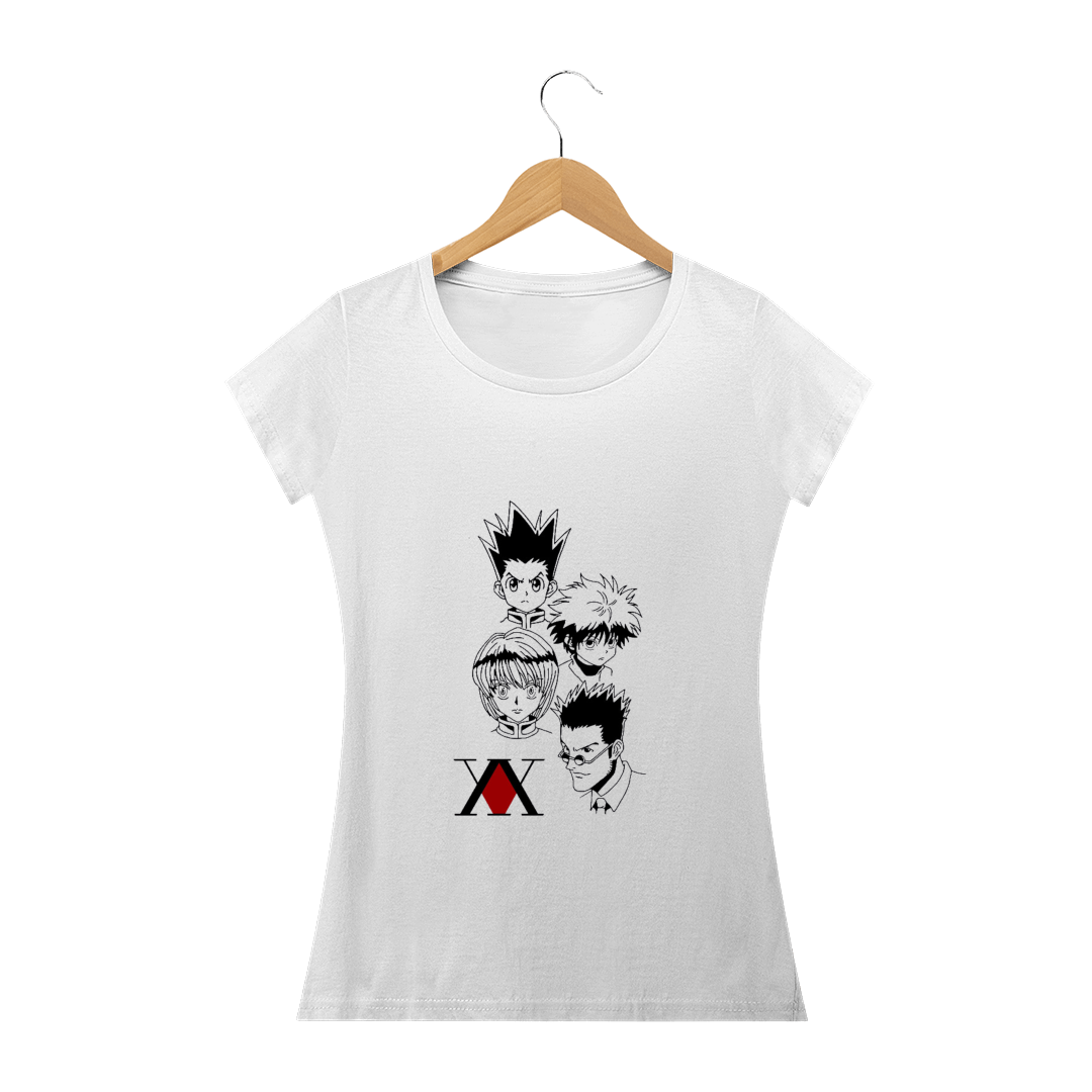 Nome do produto  Camisa Hunter x Hunter Branca (Feminina)