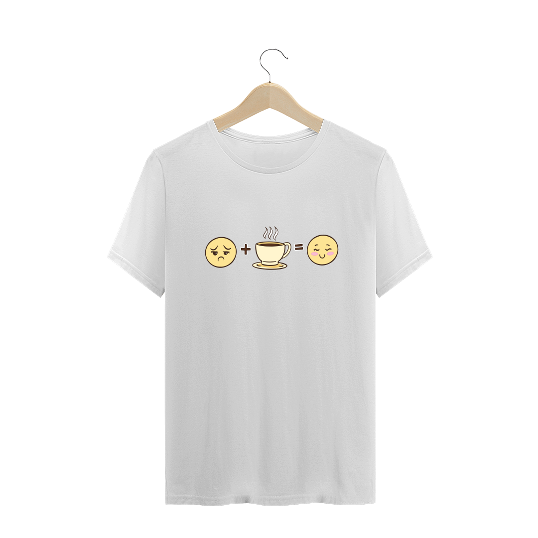 Nome do produto  Camiseta Emoji Café (diversos)