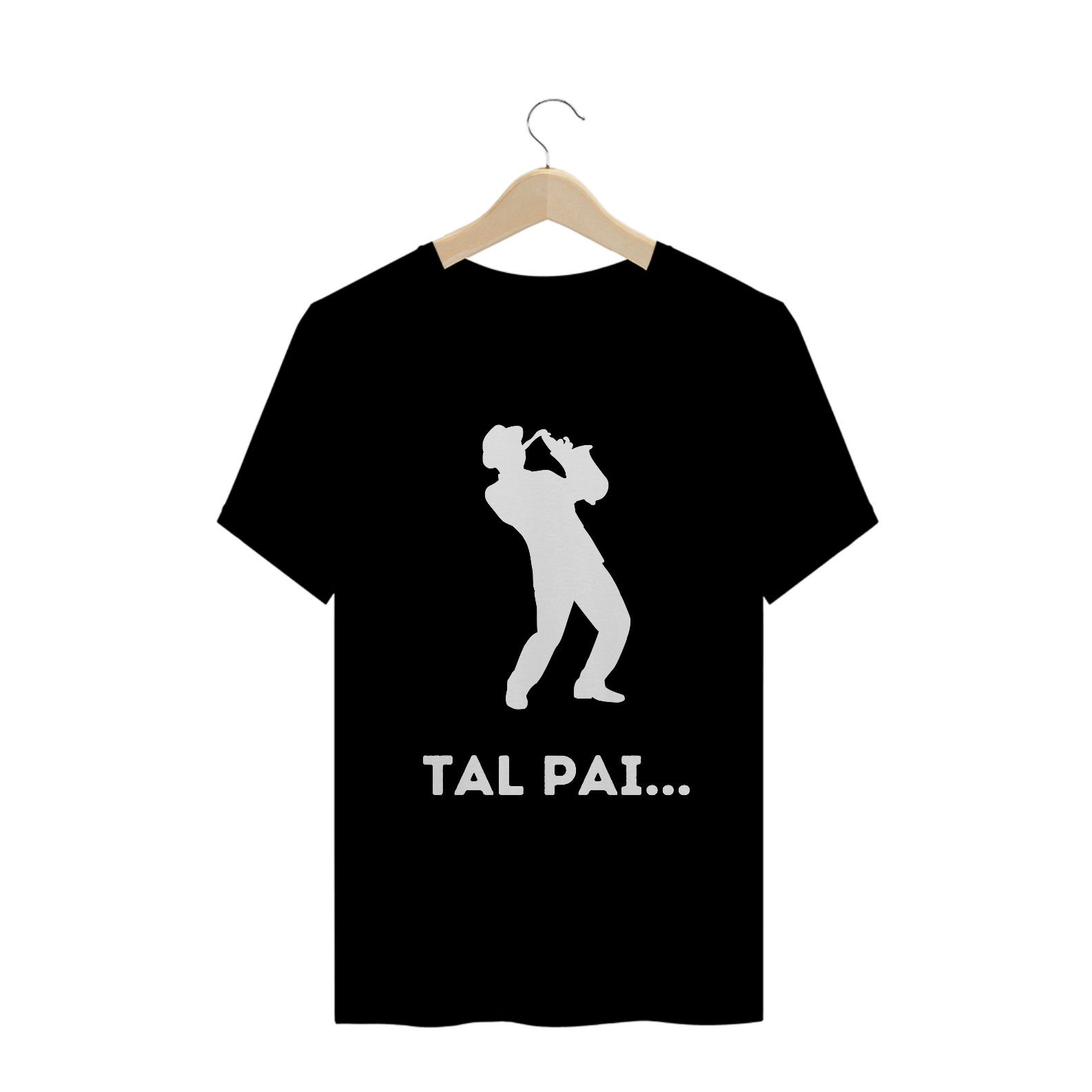 Camiseta Masculina Tal Pai Preta