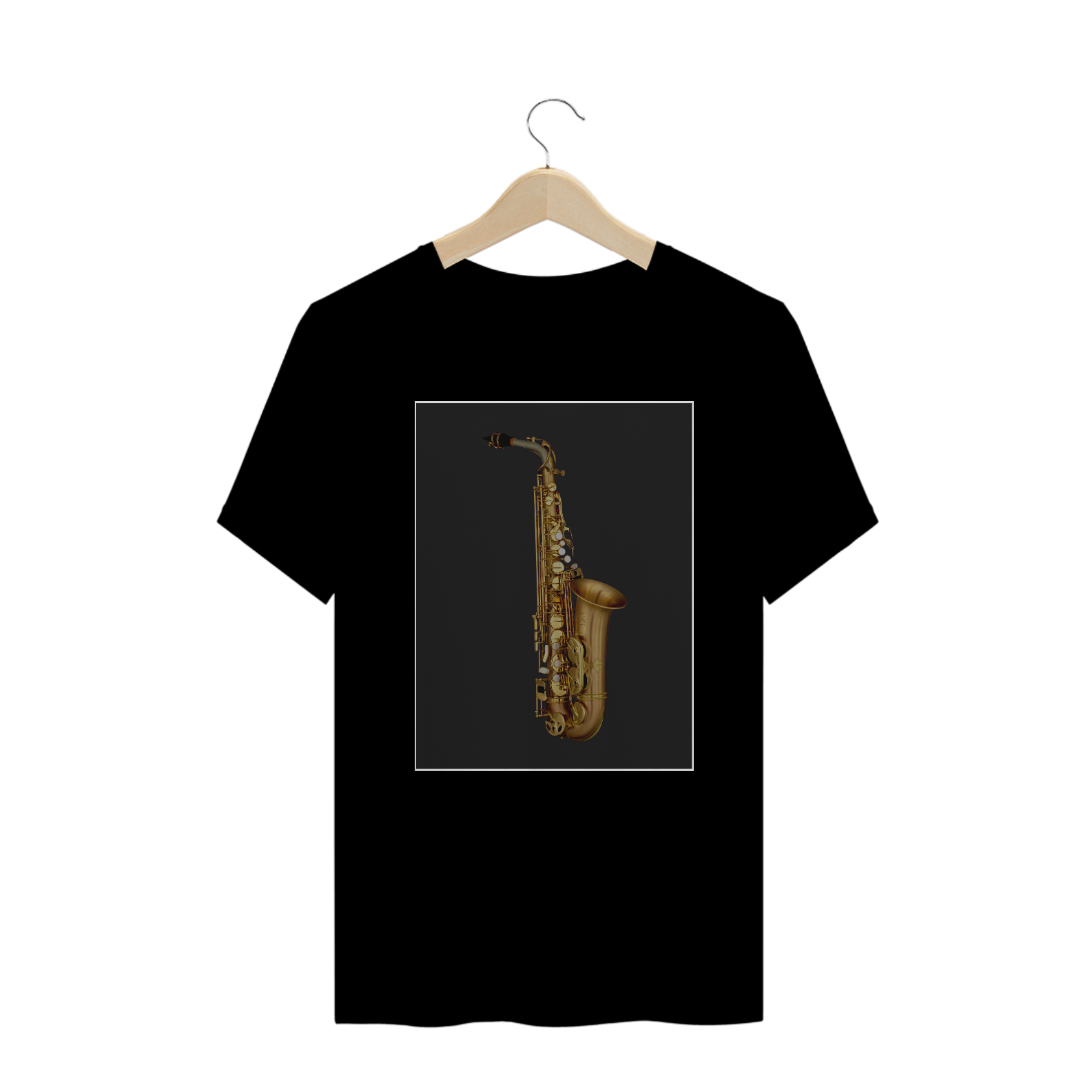 Camiseta Sax Alto Foto
