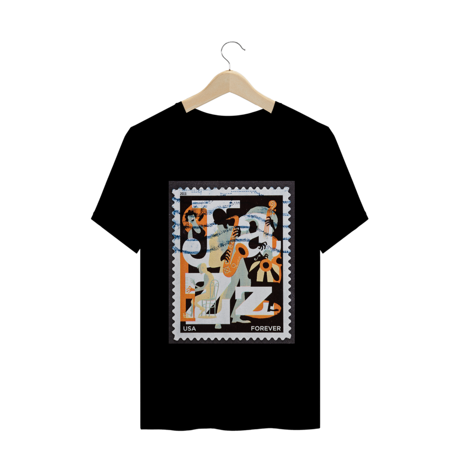 Camiseta Jazz festiva varias cores