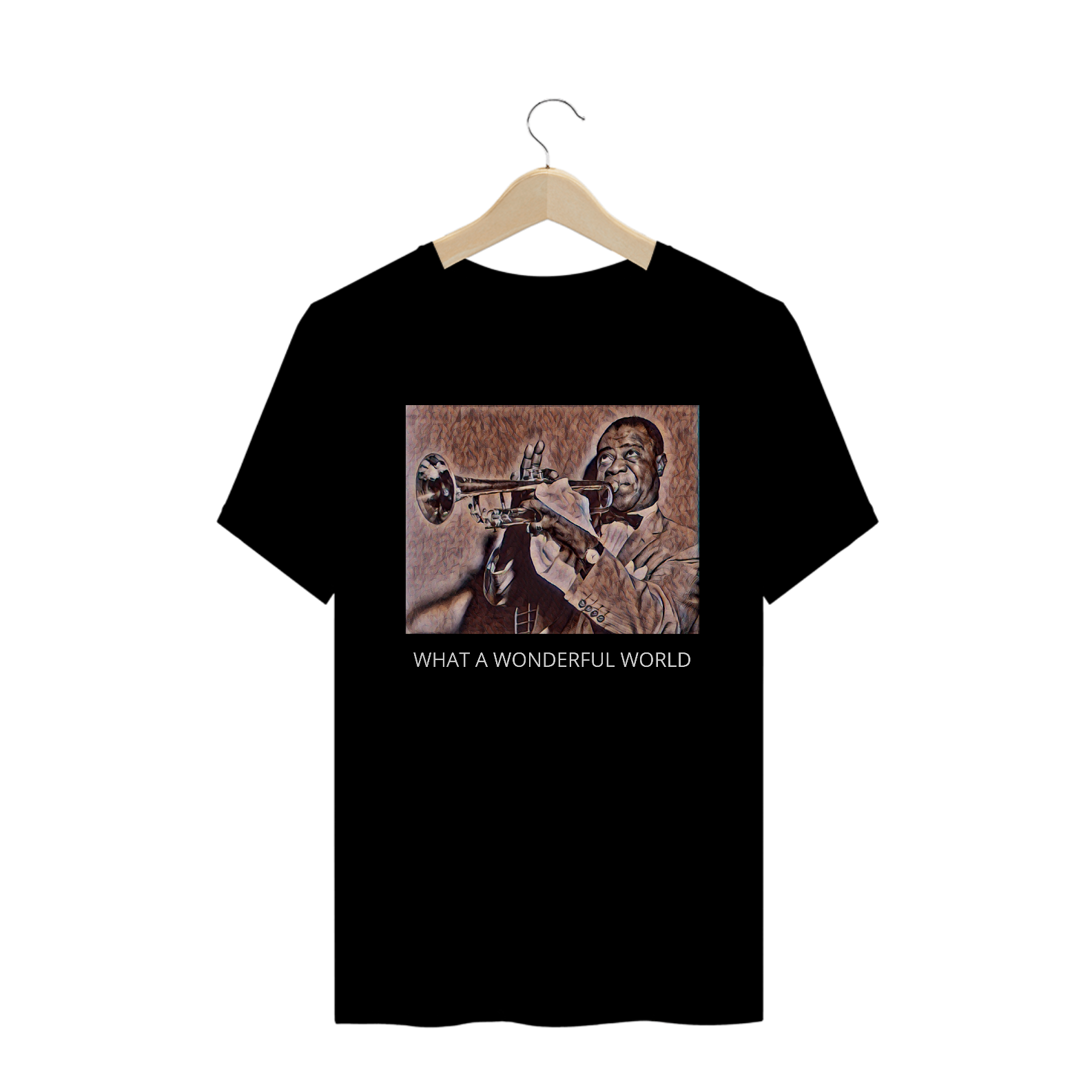 Camiseta - Louis Armstrong - Varias Cores