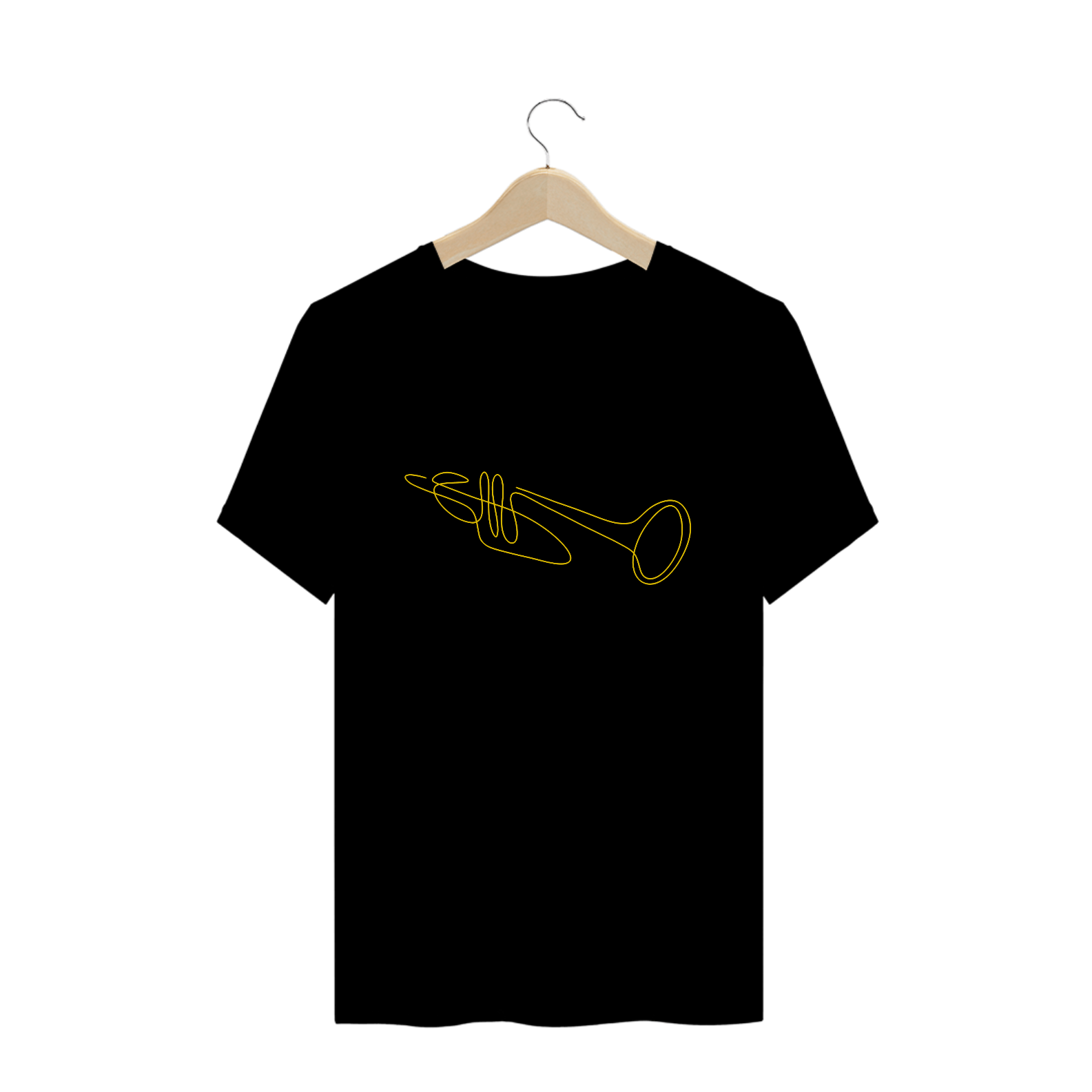 Camiseta - Trumpet riscado