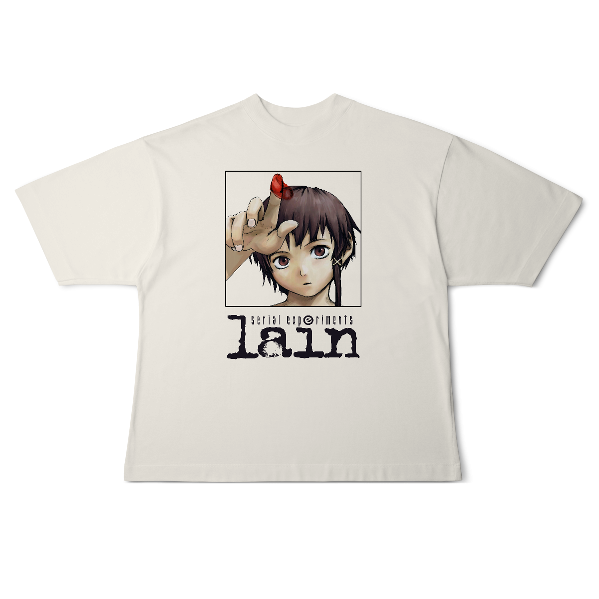 Camiseta Oversized [Oversized] SERIAL EXPERIMENTS LAIN R$169,90 em