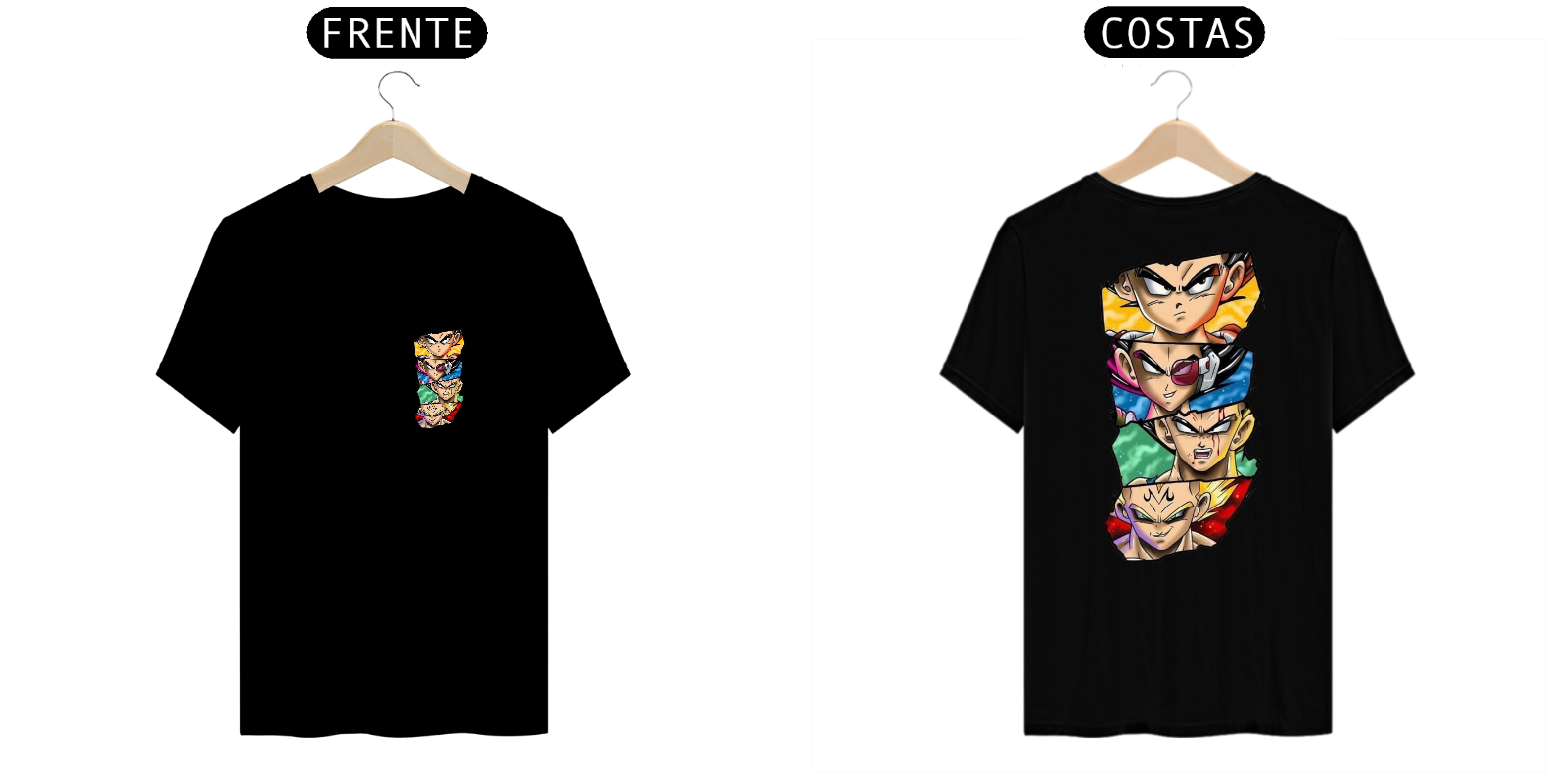 Camiseta Dragon Ball Personagens