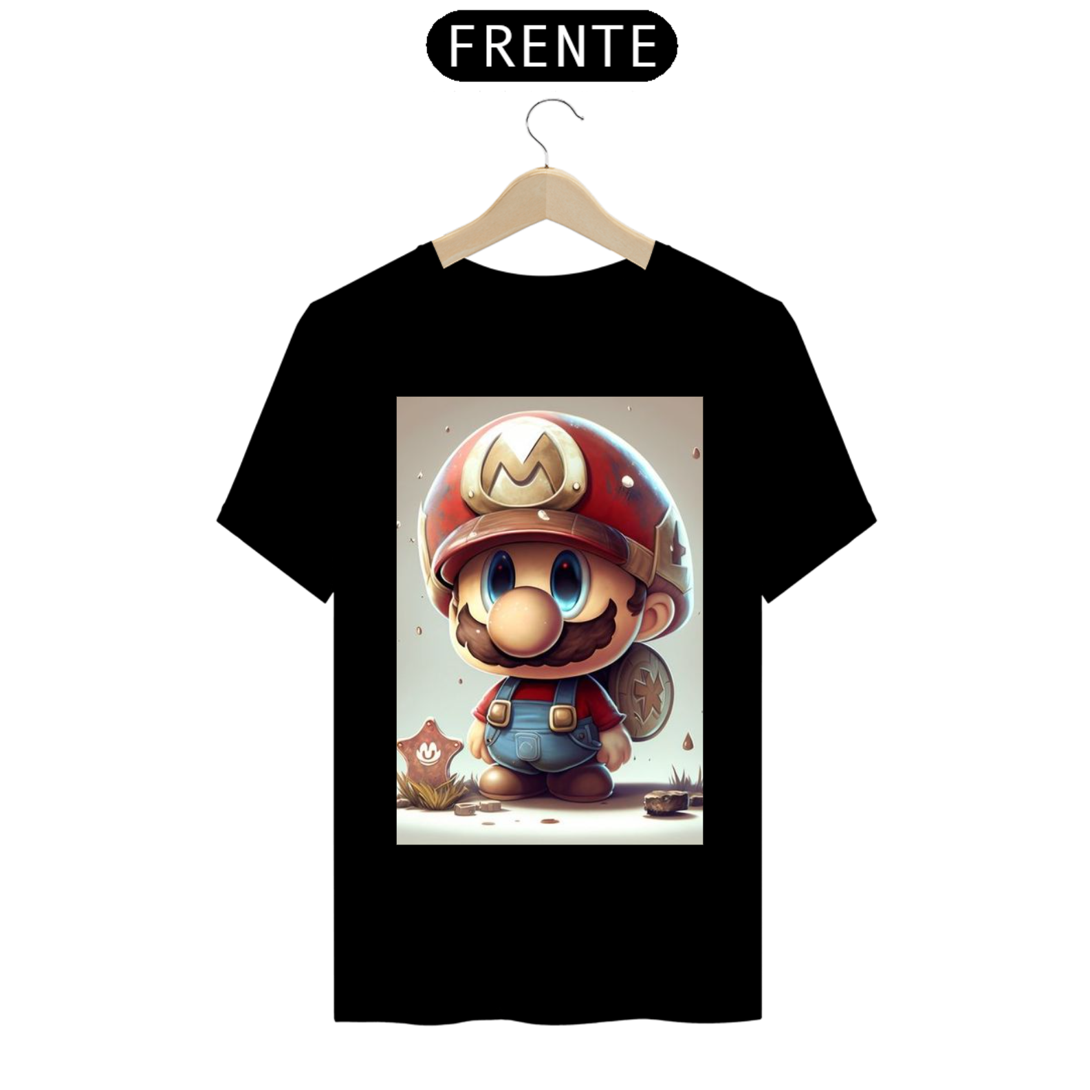 Nome do produto: Camiseta Baby Mario