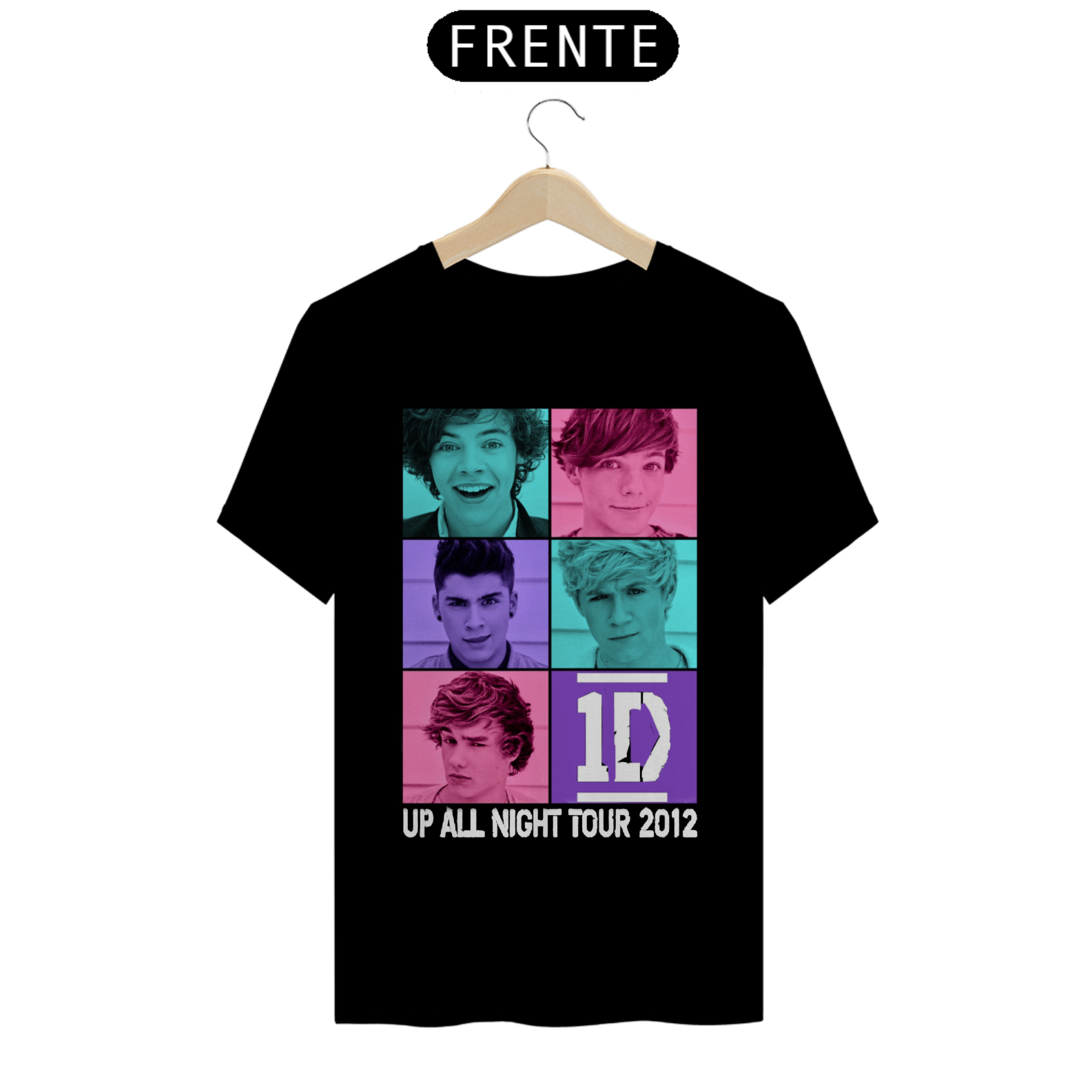 Camiseta One Direction (alta resolução)