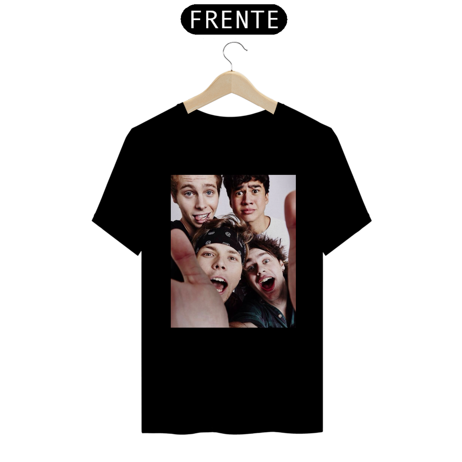 Camiseta 5sos