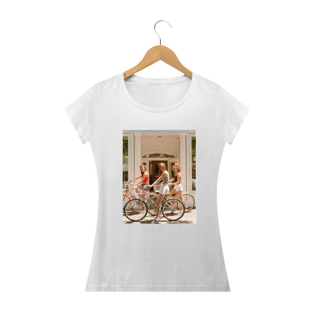 Versátil Cycle T-shirt feminina
